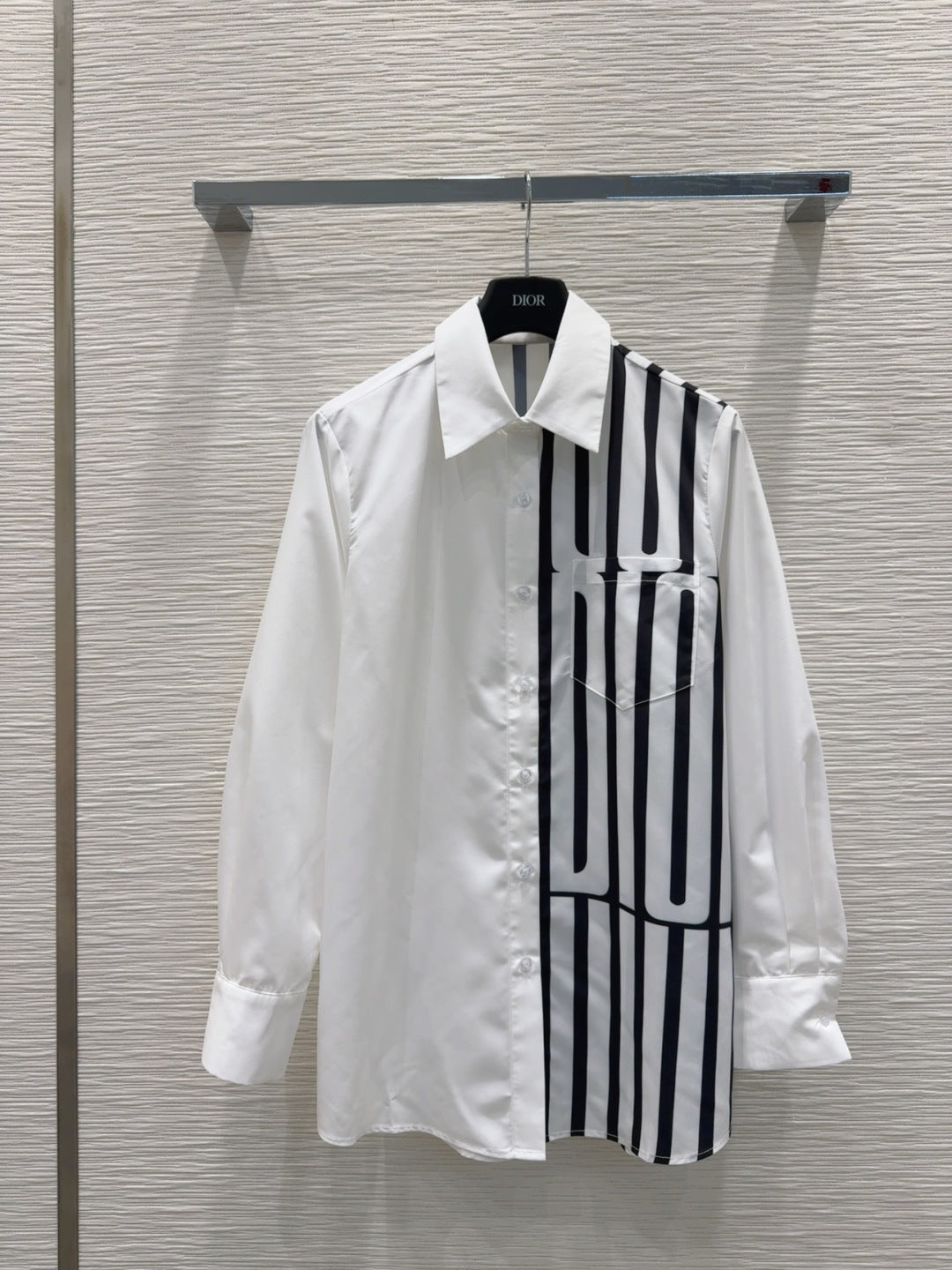 CD 25 Shirt Black White Polyester