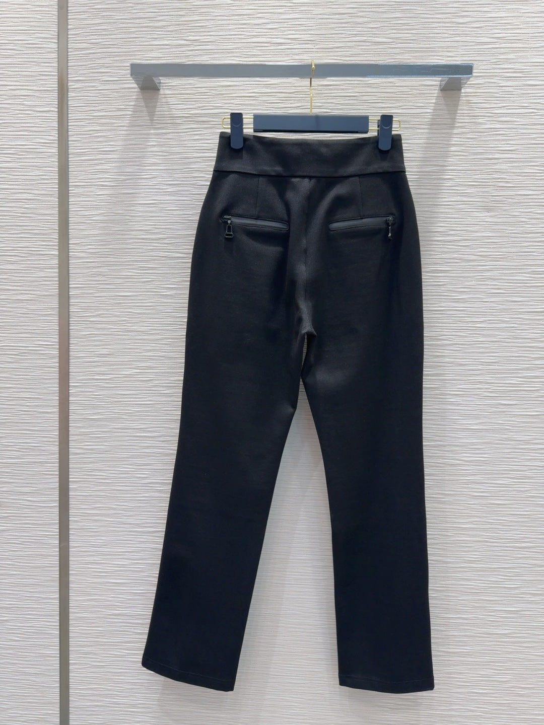 LV 25 Long Trousers Black Polyester