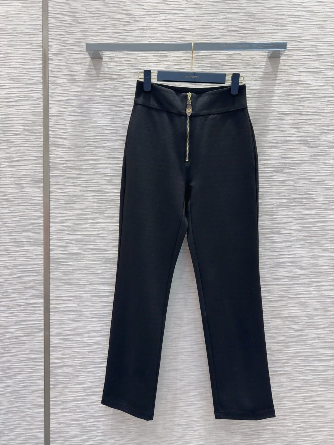 LV 25 Long Trousers Black Polyester