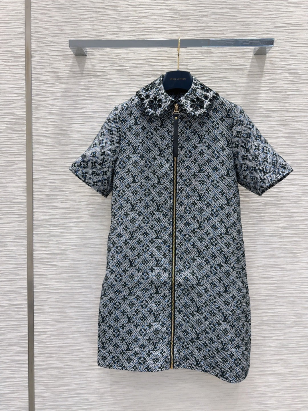 LV 25 New Dress Blue Cotton