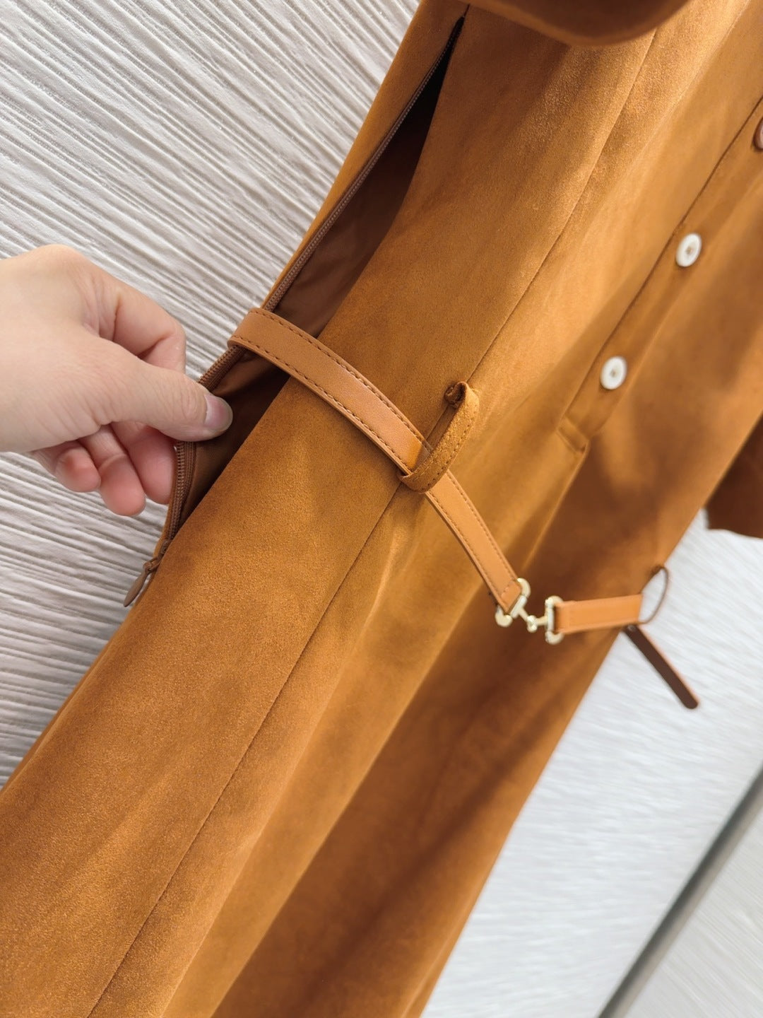 Gucci 2025 Dress Brown Polyester Fiber