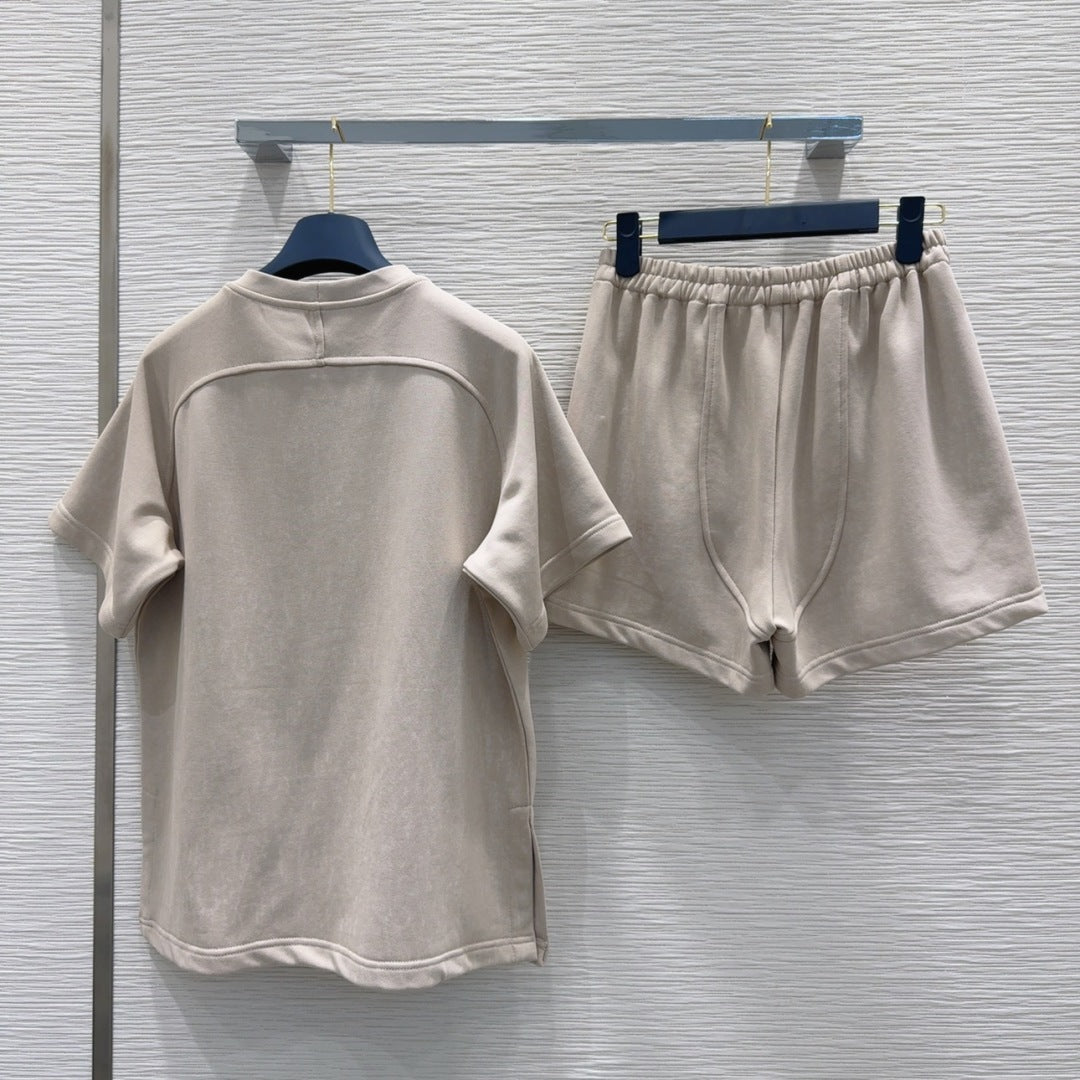 LV 25 Comfortable Functional Set Light Brown Cotton