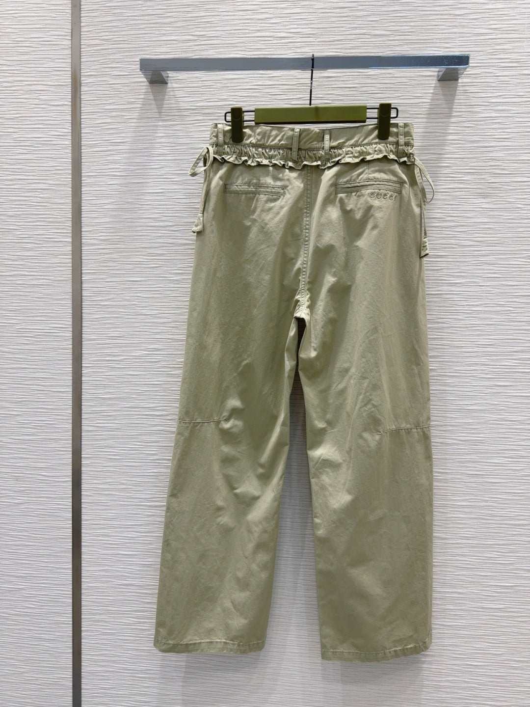 Gucci 25 Pant Green Cotton