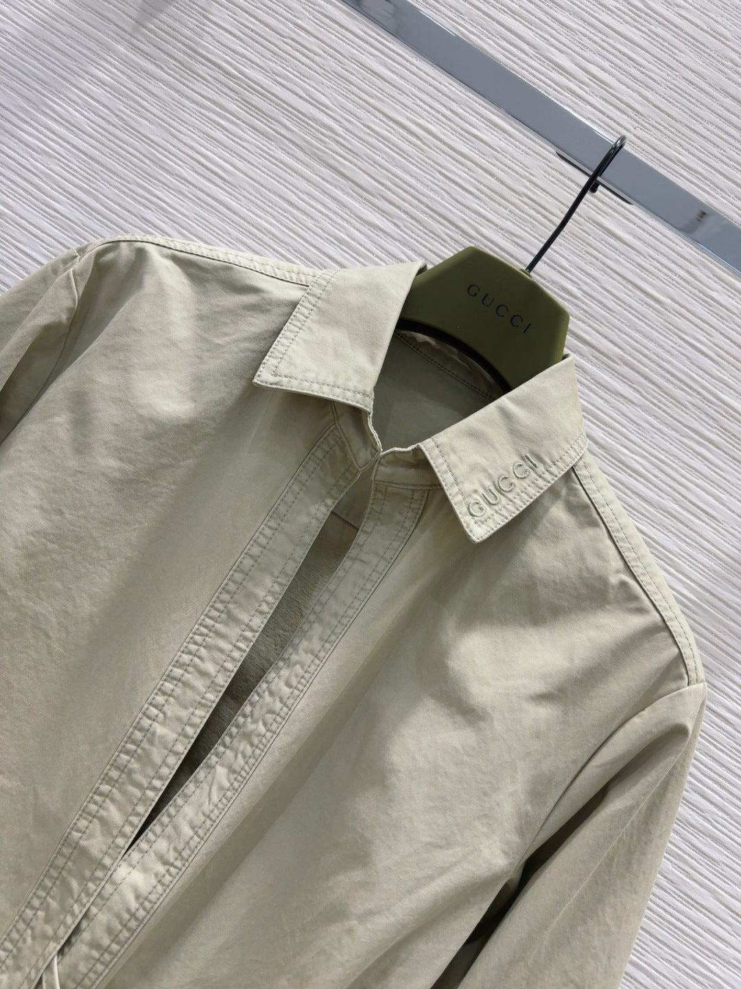 Gucci 25 Shirt Green Cotton