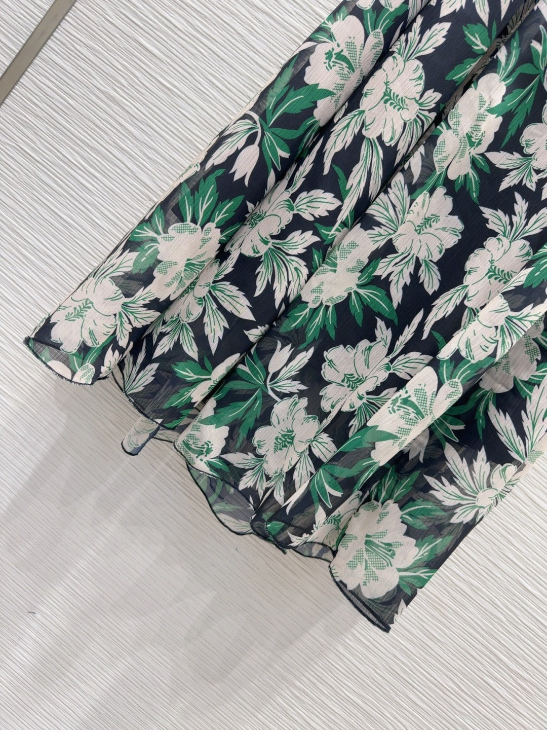 Loewe 2025 Floral Skirt Polyester Fiber