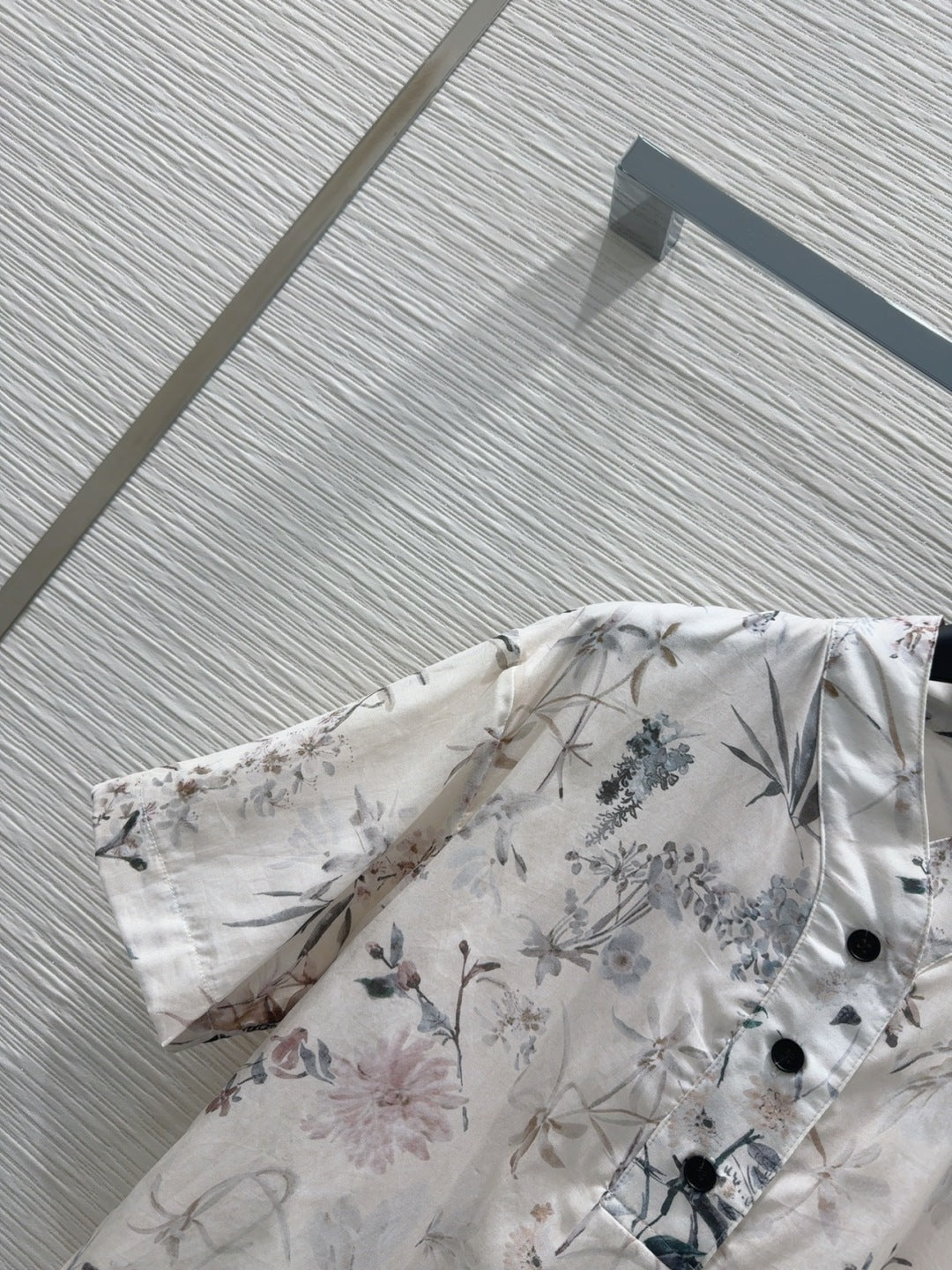 CD 25 Short Dress Multicolor Cotton