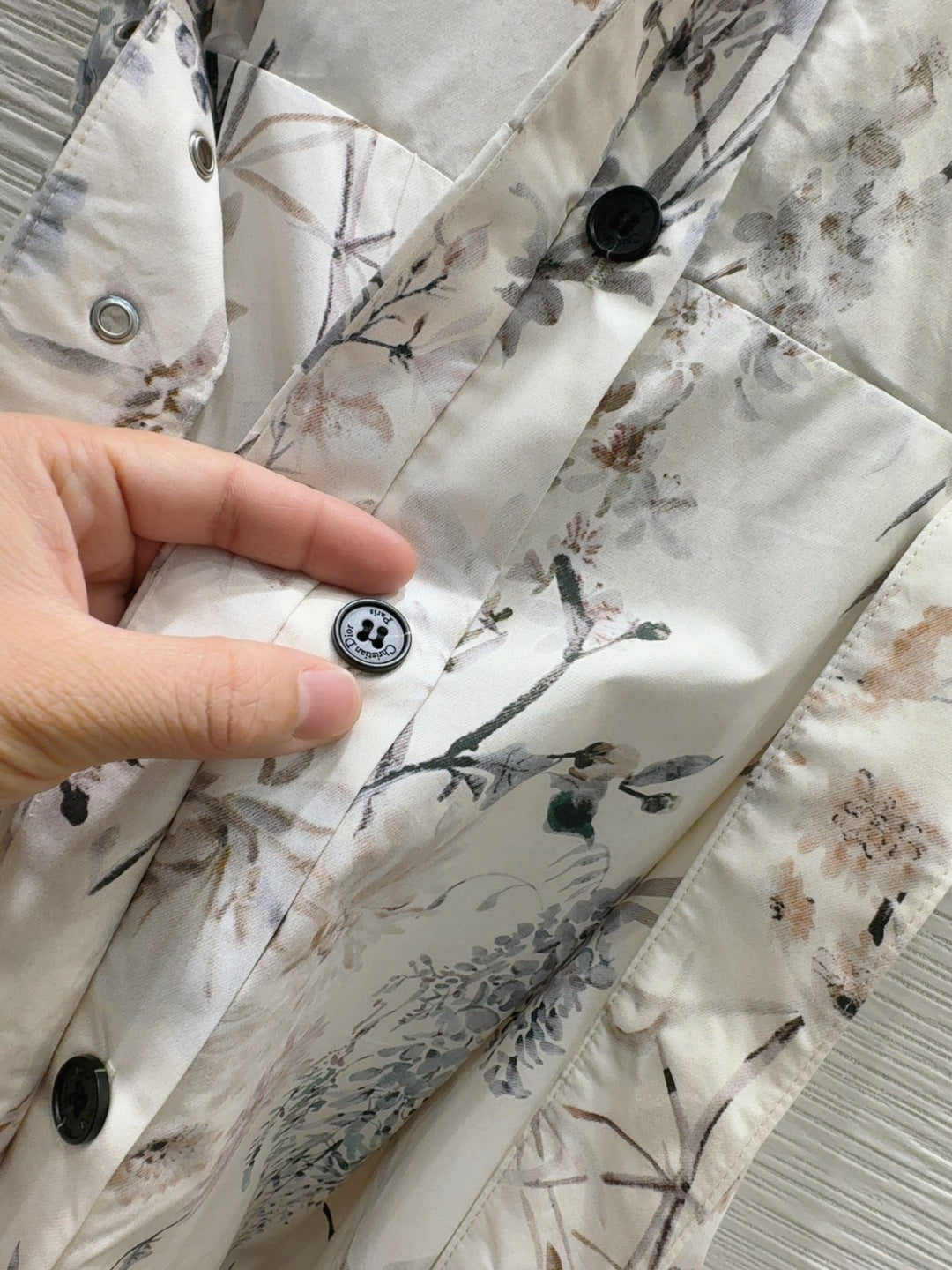 CD 25 Long Dress Multicolor Cotton