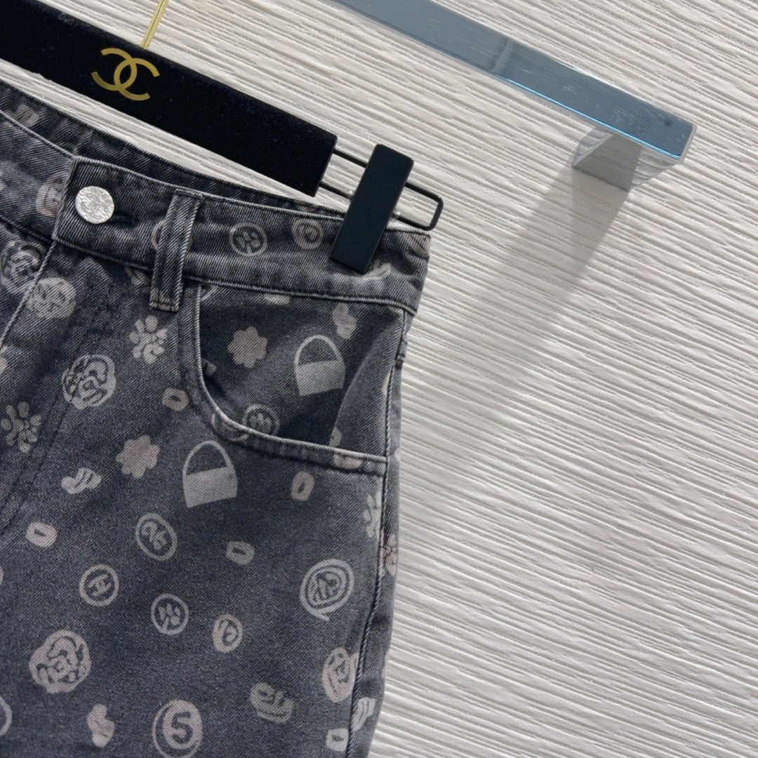 CC 25 Short  Black Cotton