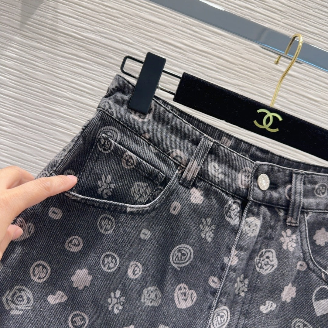 CC 25 Short  Black Cotton