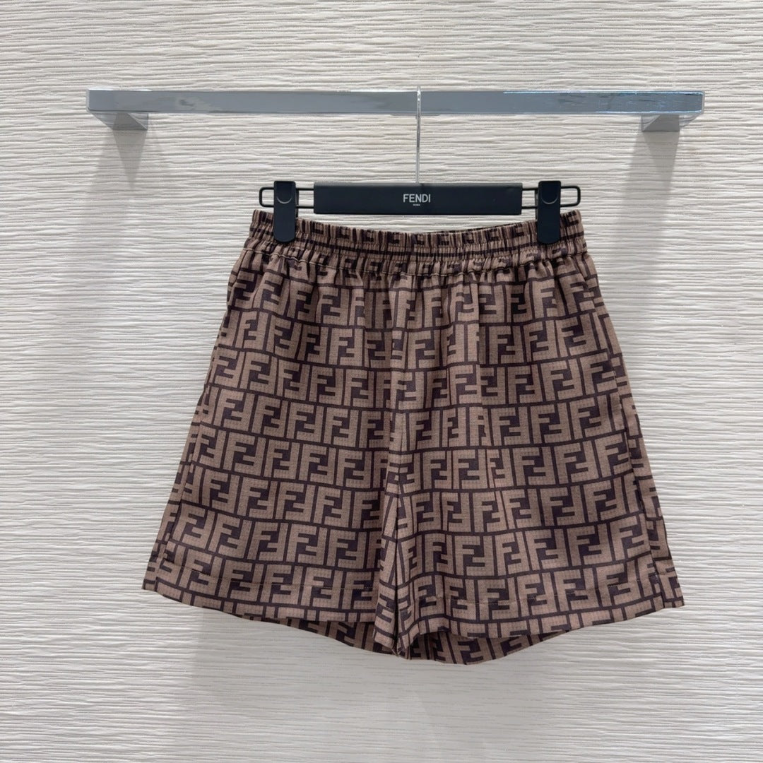 Fendi 25 Set Brown Poliamide