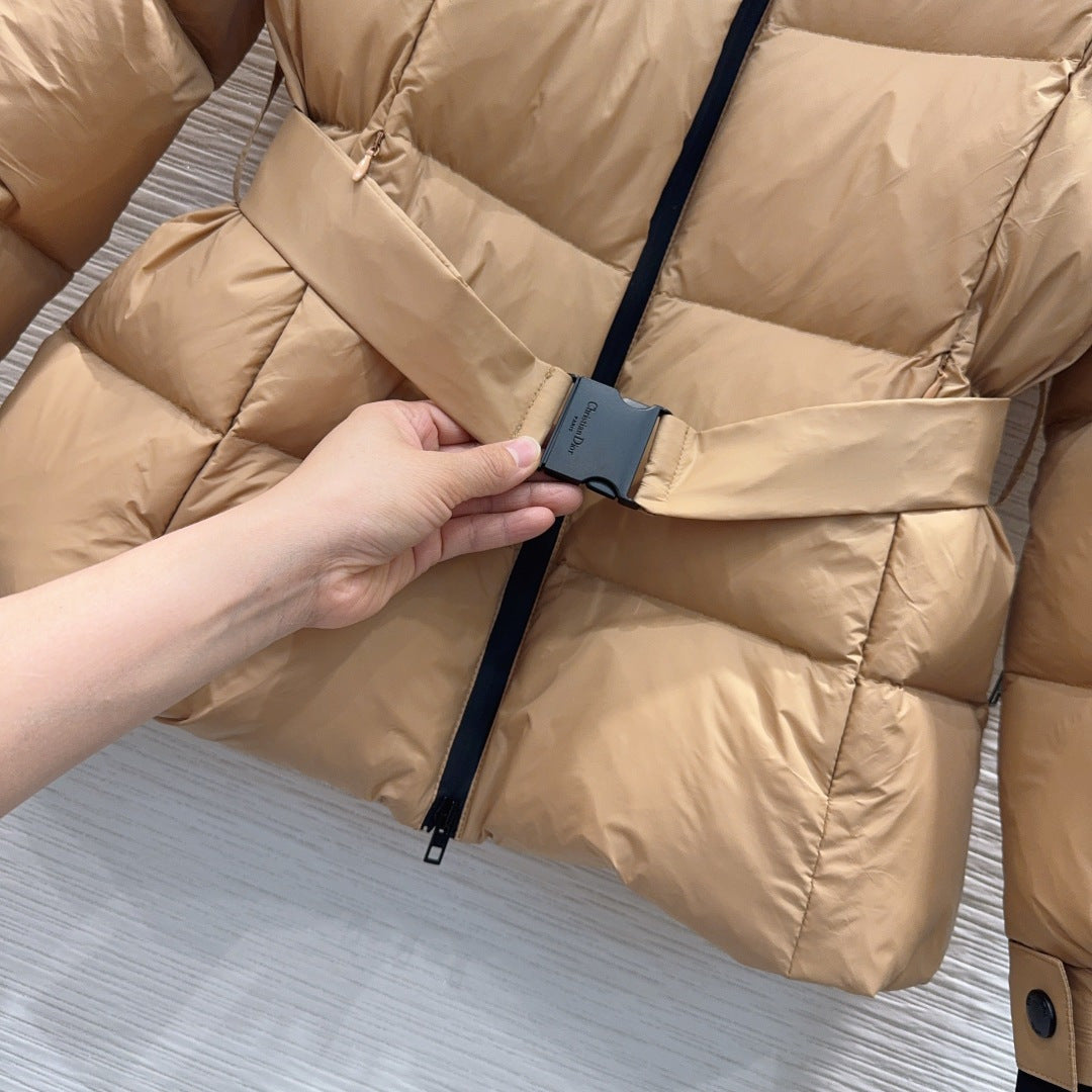 Dior 2025 Jacket Tan Polyester Down