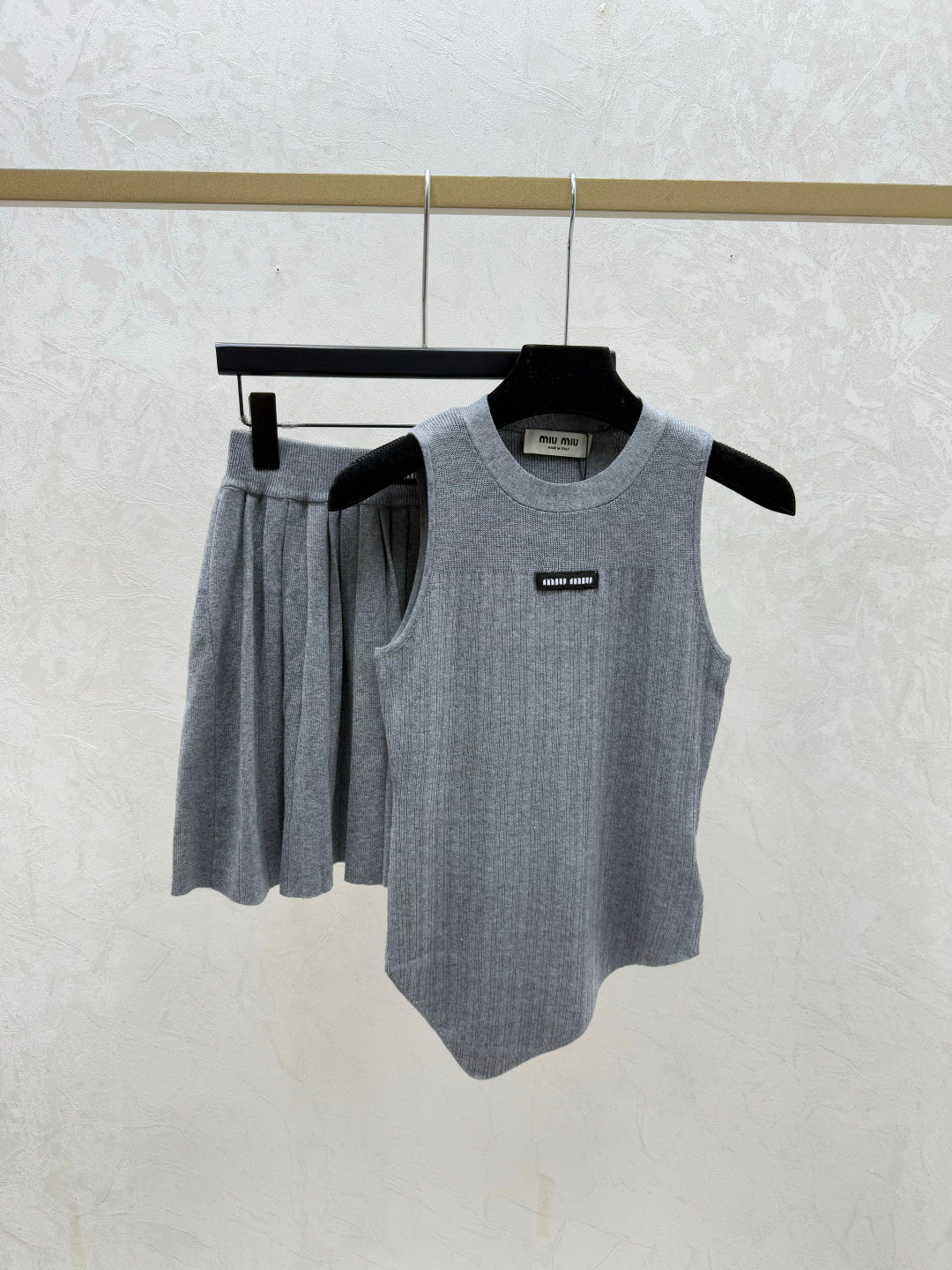 Miumiu 2026 Vest Set Wool 897201