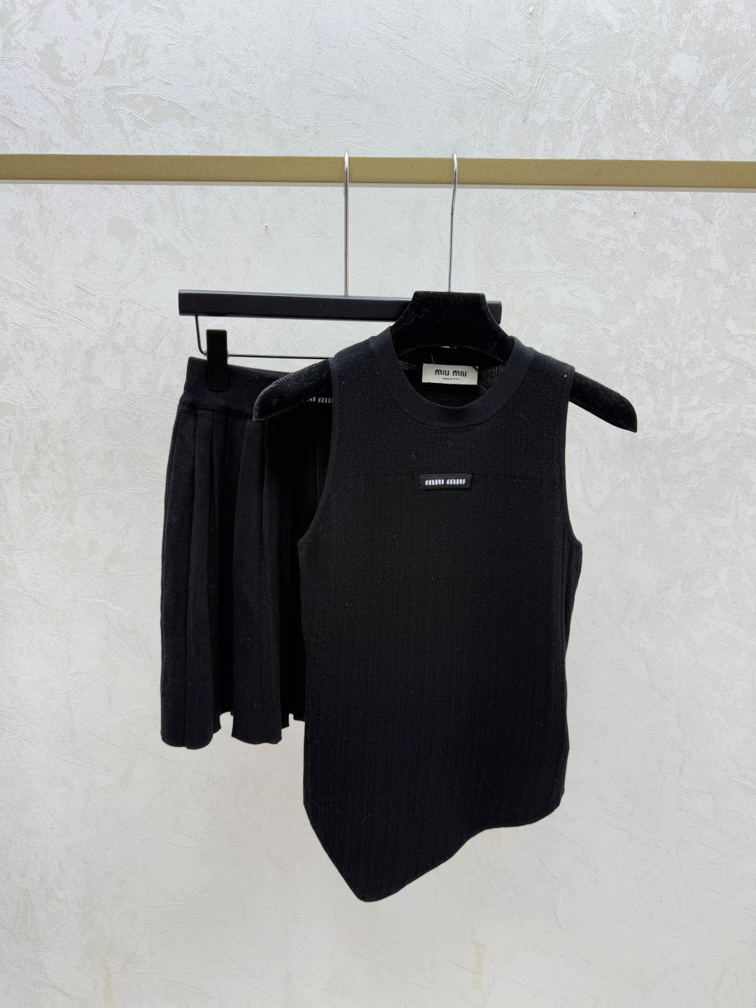 Miumiu 2026 Vest Set Wool 897201