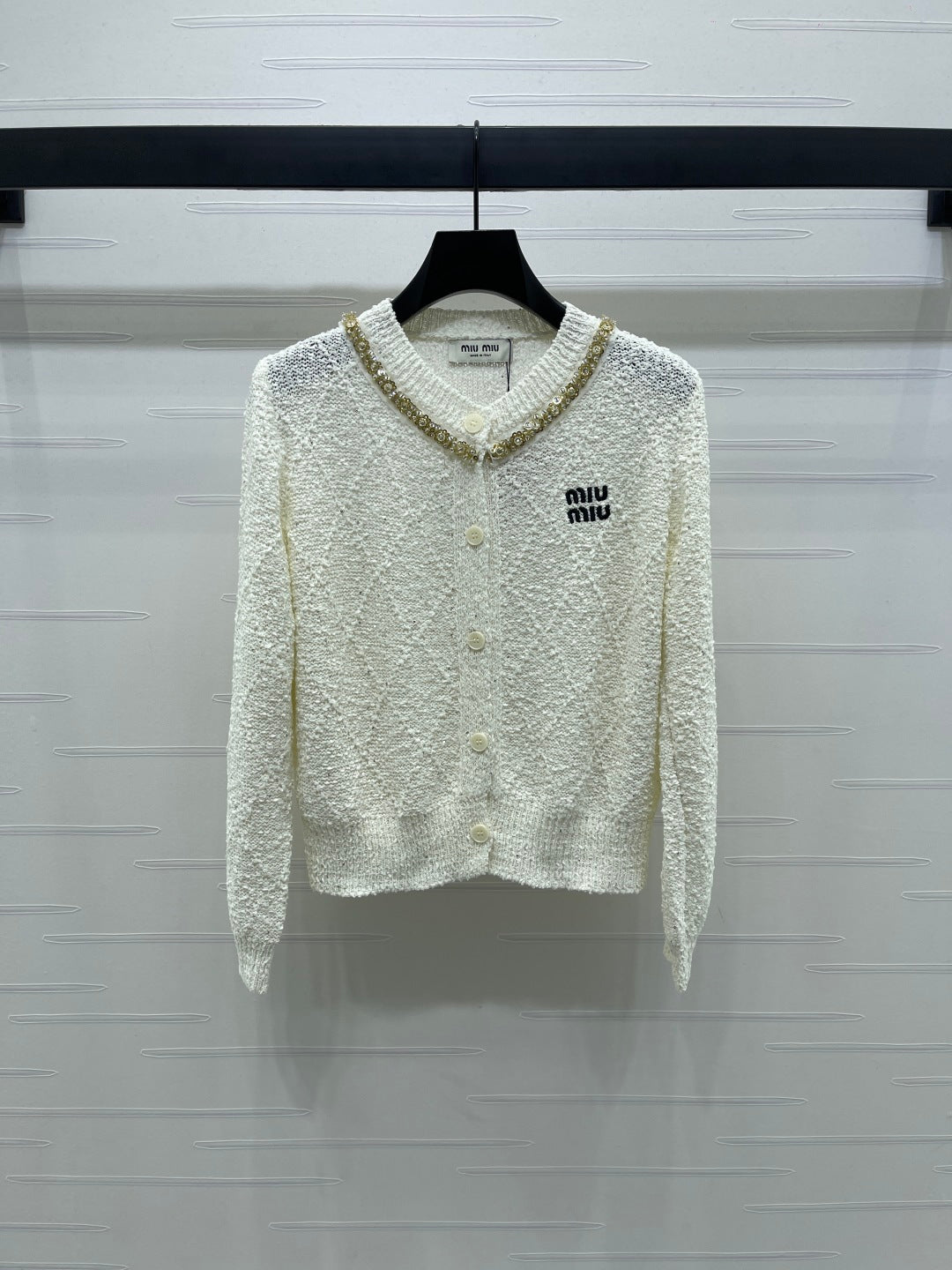 Miu Miu 25 Knitted Cardigan Wool 285257