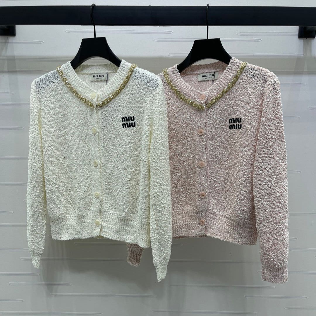 Miu Miu 25 Knitted Cardigan Wool 285257