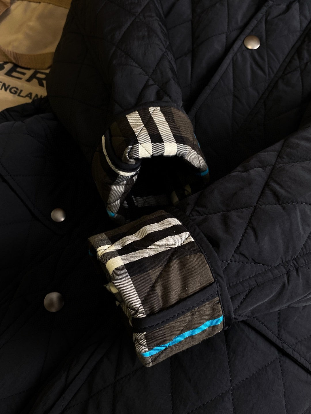 Bur 25 Quilted Long Coat Polyester 306171