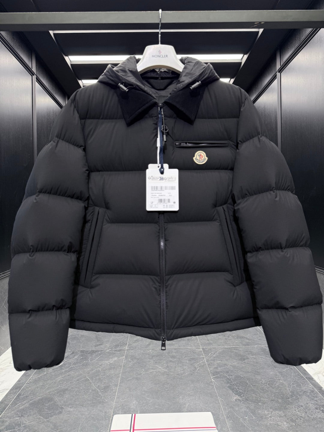 MC 25 Down Jacket Black Polyester 0012