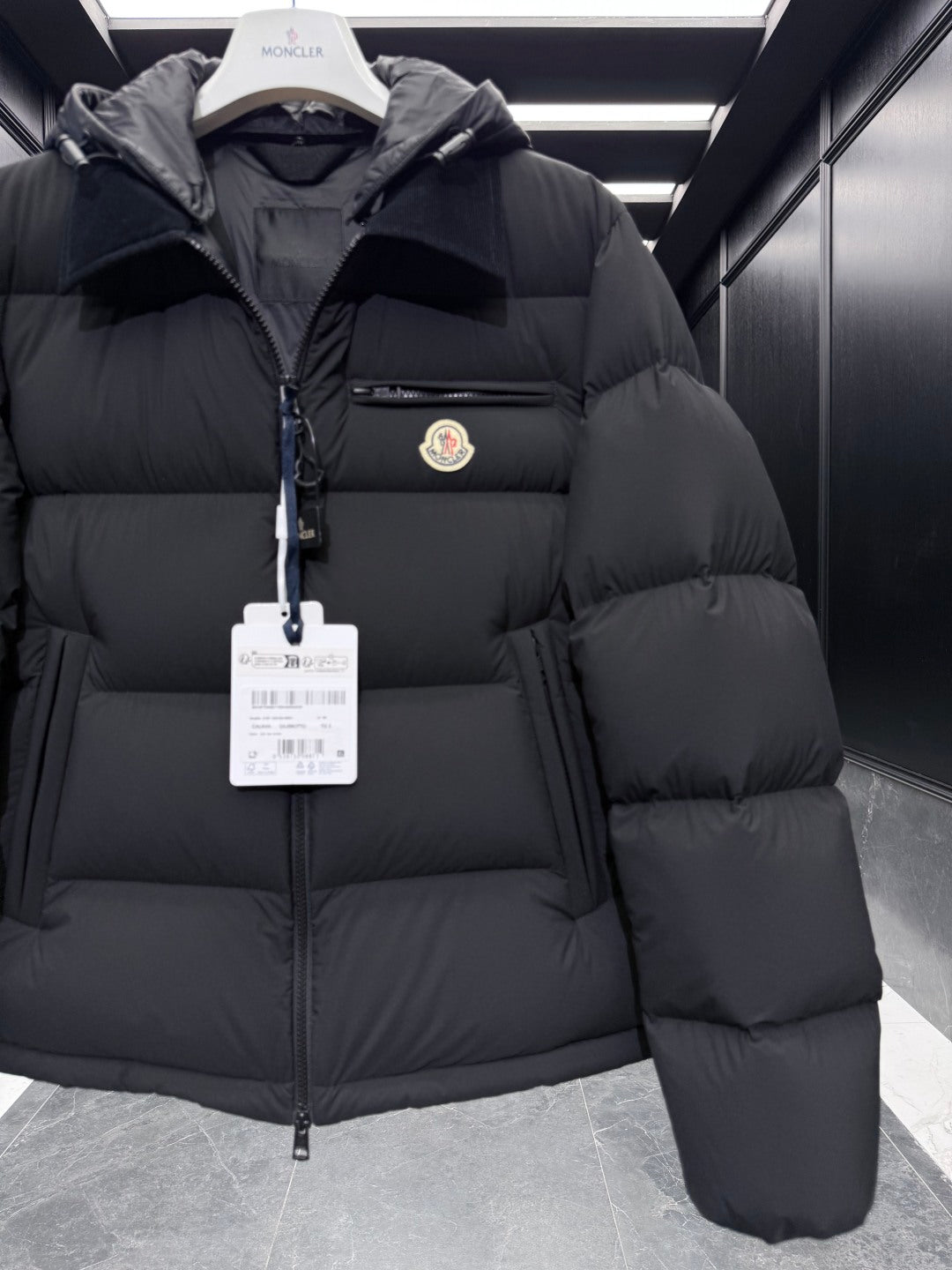 MC 25 Down Jacket Black Polyester 0012