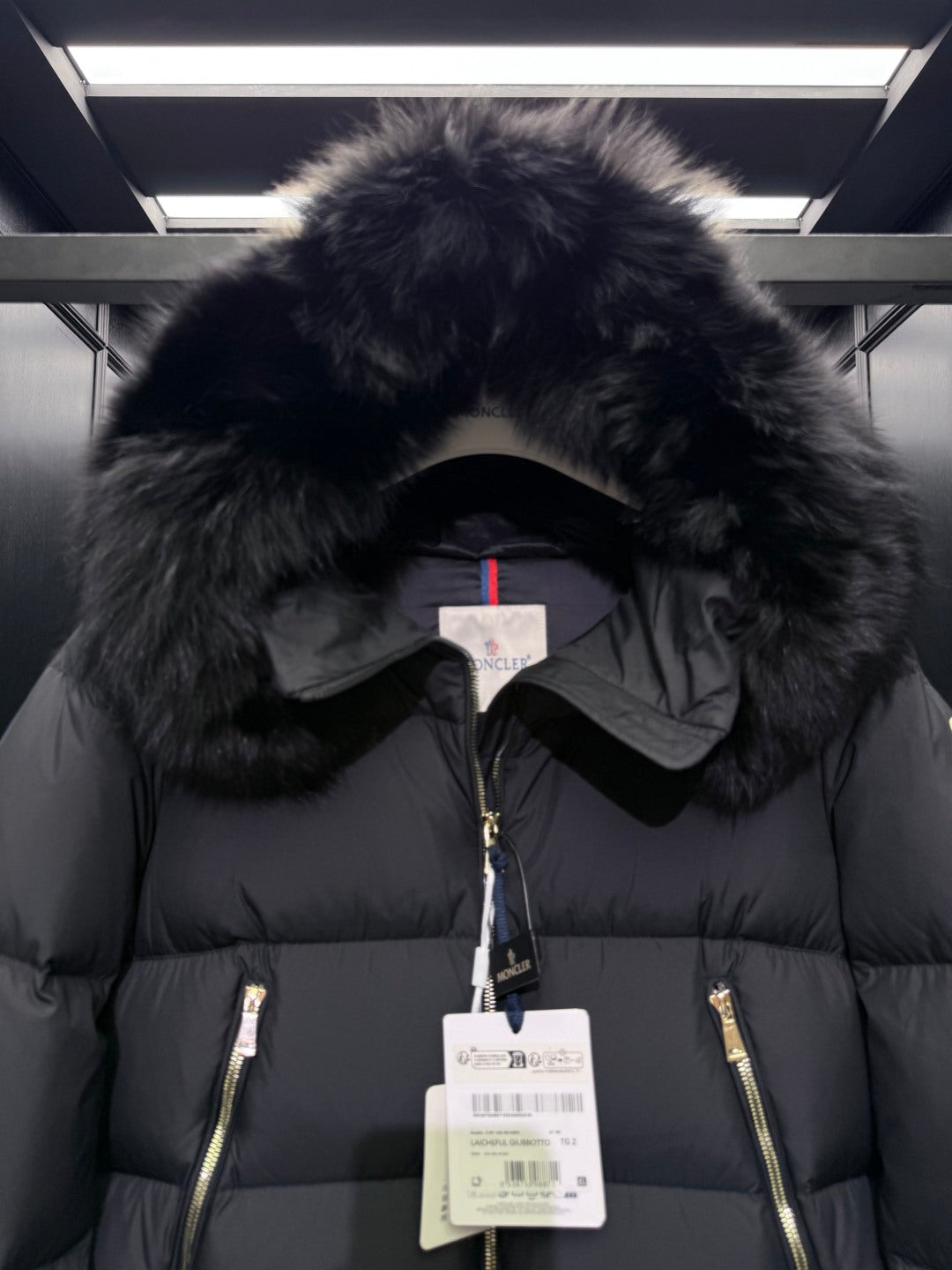 MC 25 Down Jacket Black Polyester 0017