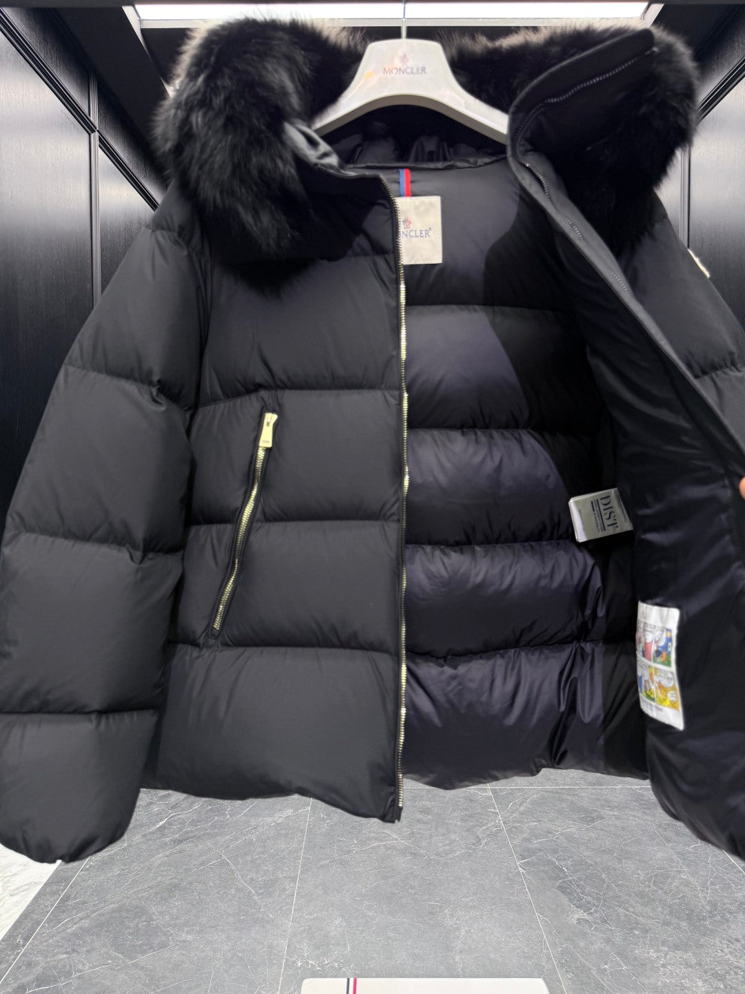 MC 25 Down Jacket Black Polyester 0017