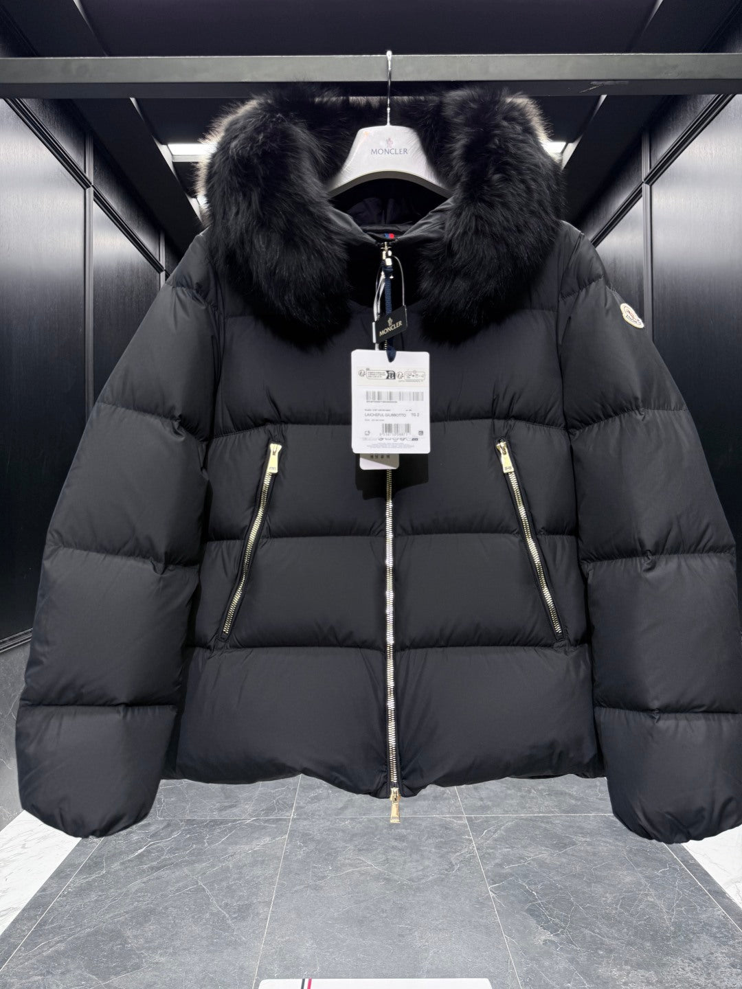 MC 25 Down Jacket Black Polyester 0017