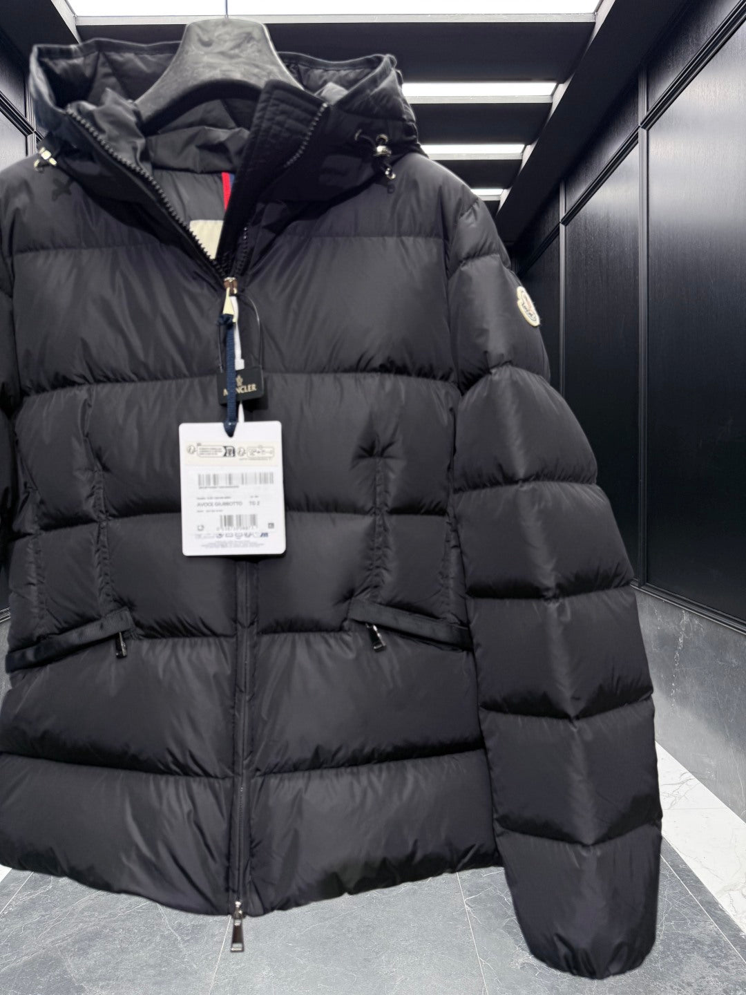 MC 25 Down Jacket Black Polyester 0021