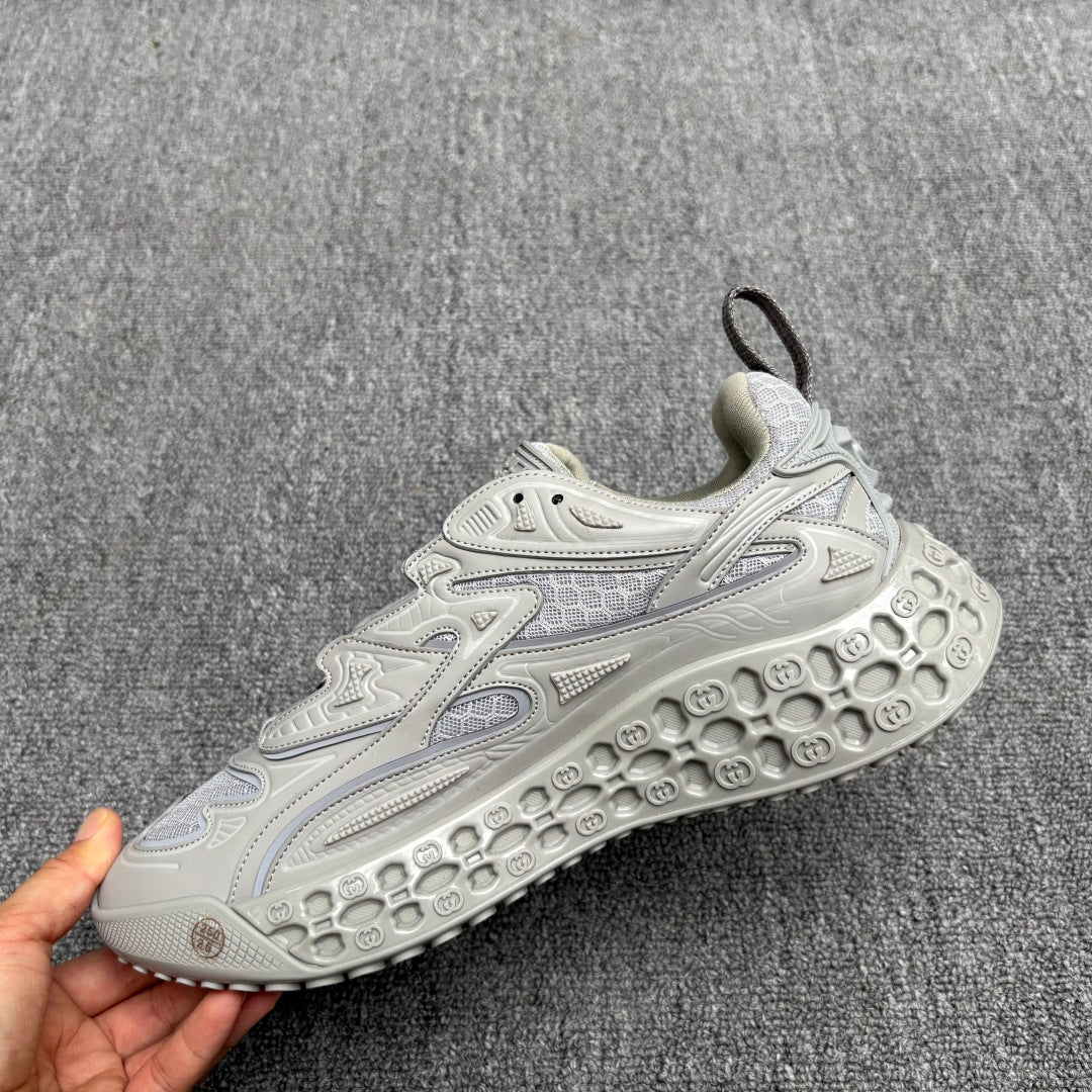 GG Men's 25 Cub3d Sneaker Grey Mesh 721093