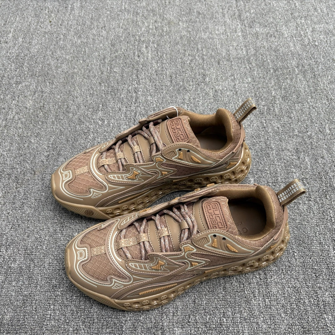 GG Men's 25 Cub3d Sneaker Brown Mesh 721095