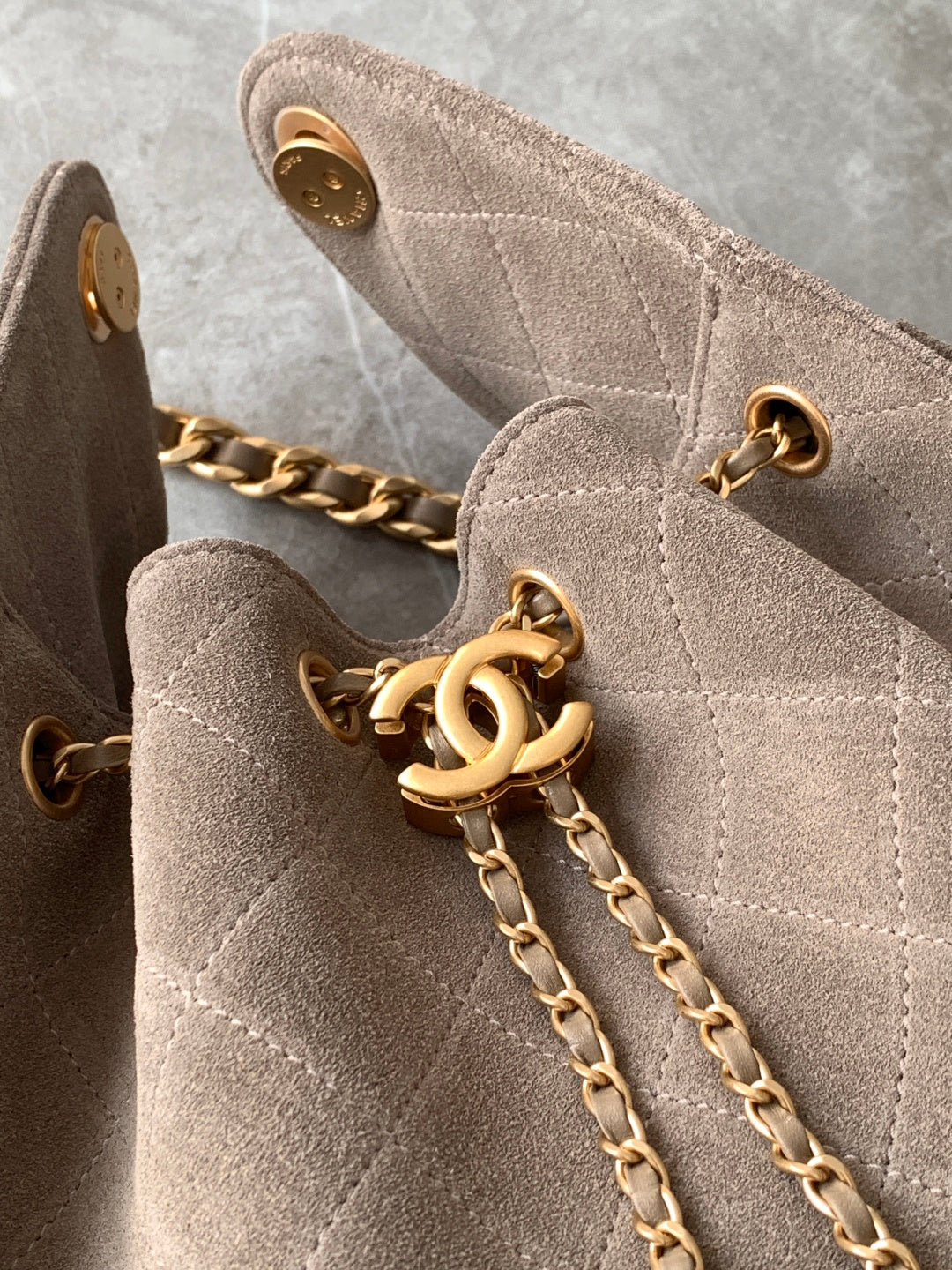Chanel 2026 Hobo Bag 22cm And 30cm Suede Leather