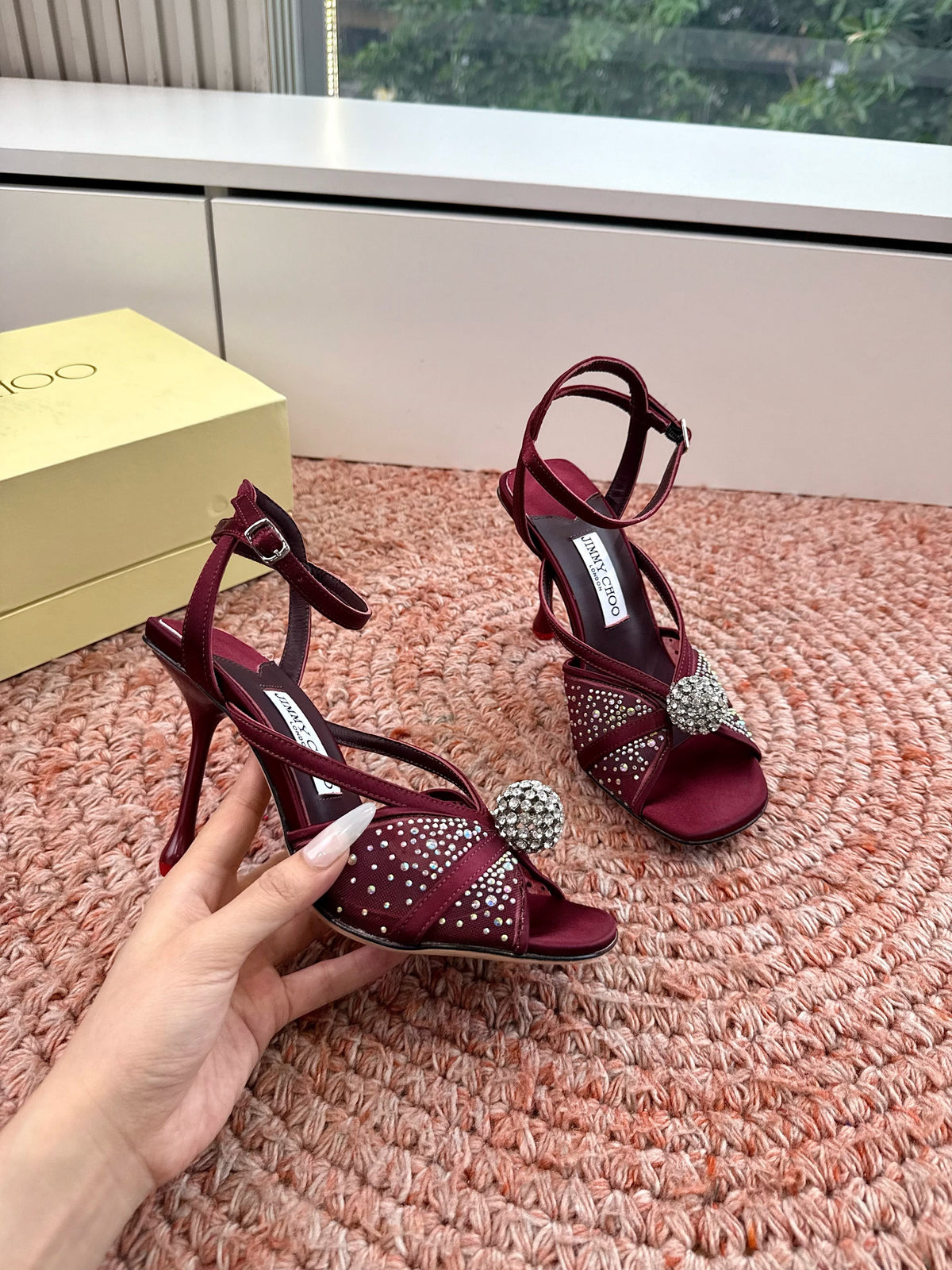 Jimmy Choo 2026 Siva Shoe Mesh 916812