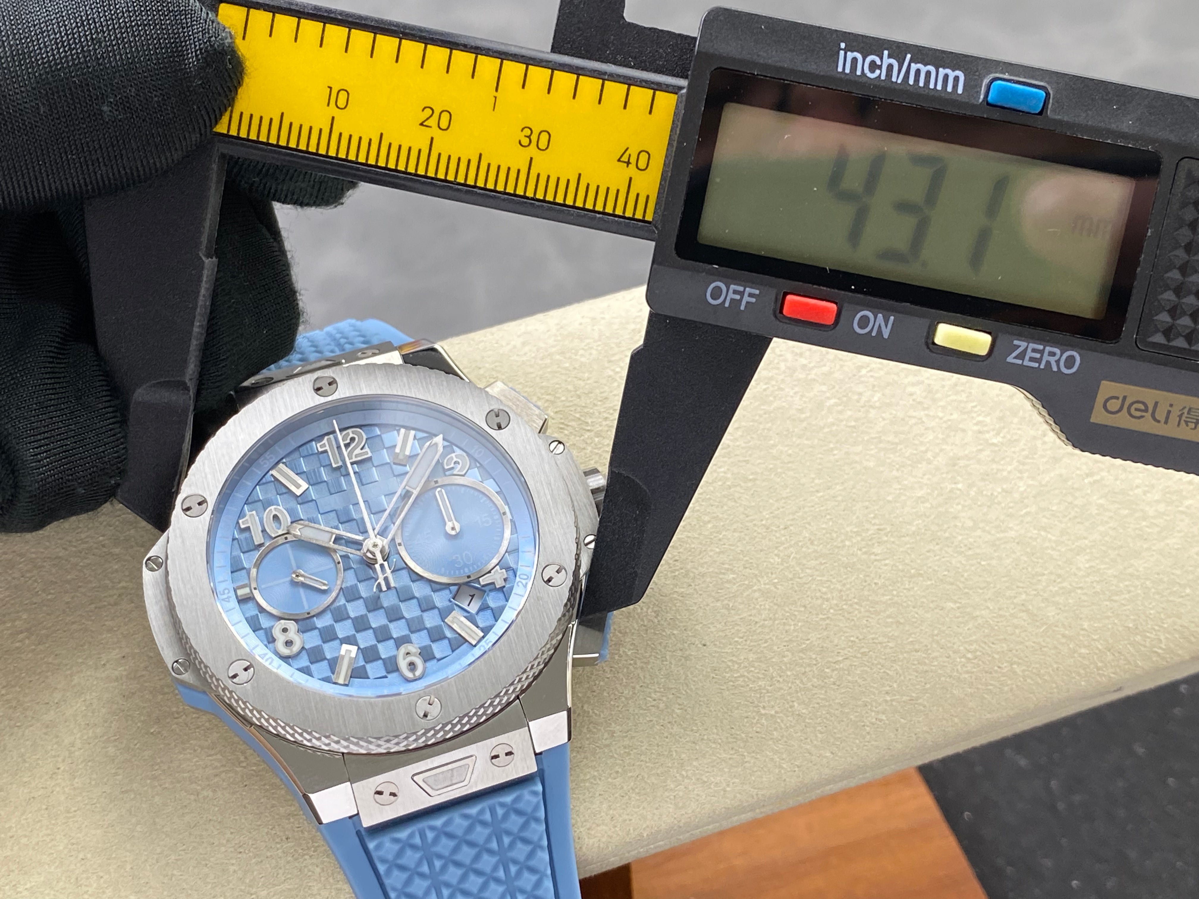 Hublot Big Bang Unico Original Unico Titanium Coal Blue 43mm Watch