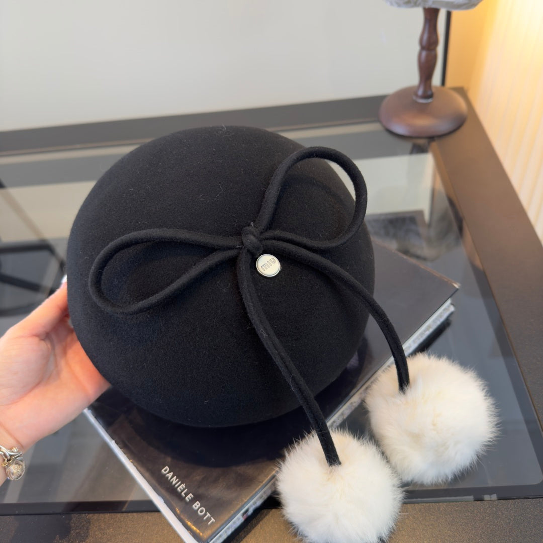 Miumiu 2026 Cashmere Bucket Hat 565775