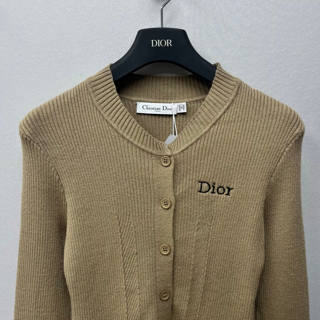 Dior 2026 Ribbed Cardigan Knit 443985