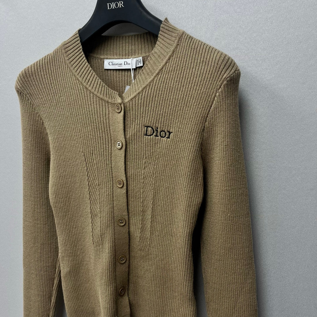 Dior 2026 Ribbed Cardigan Knit 443985