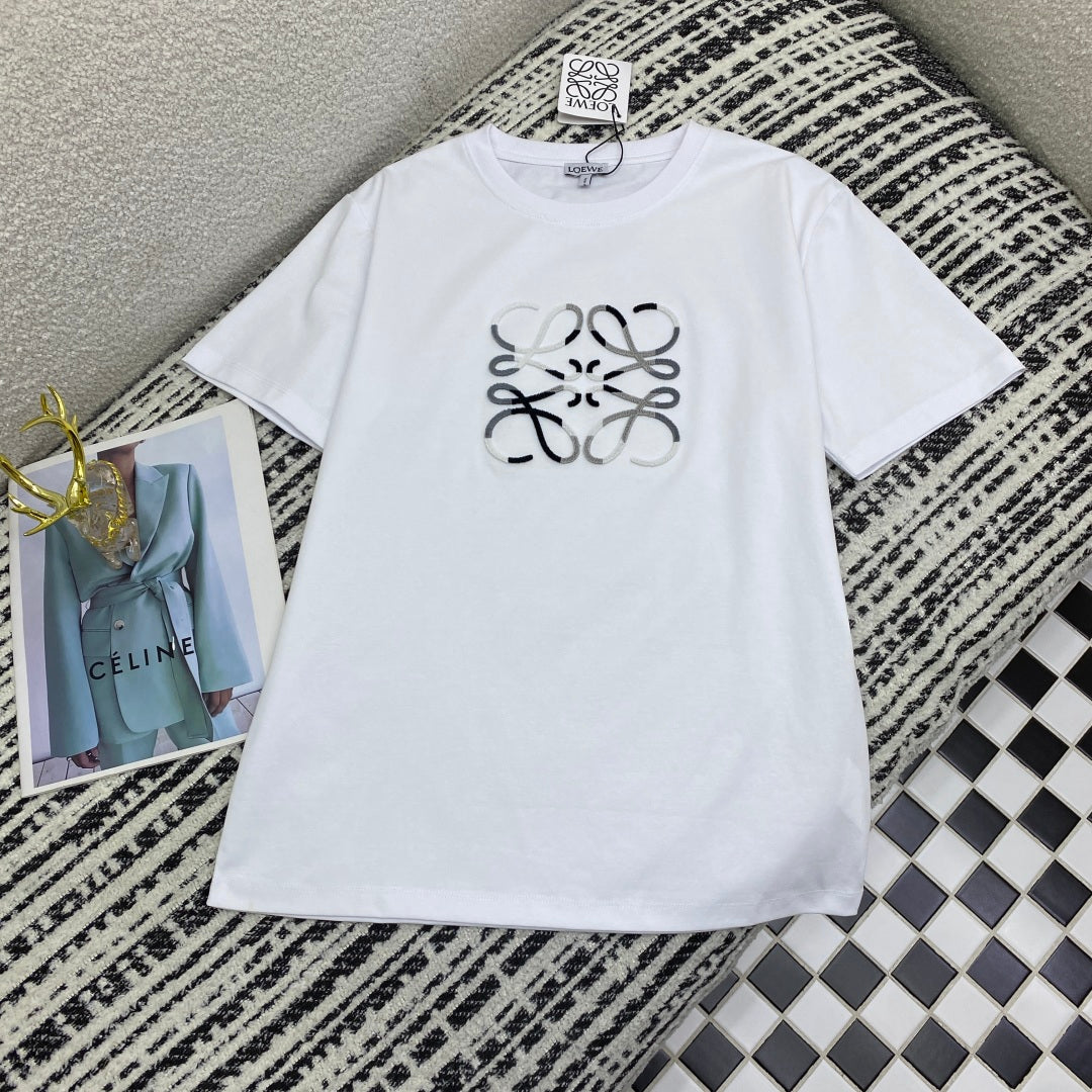 Loewe Round Neck T-shirt Cotton