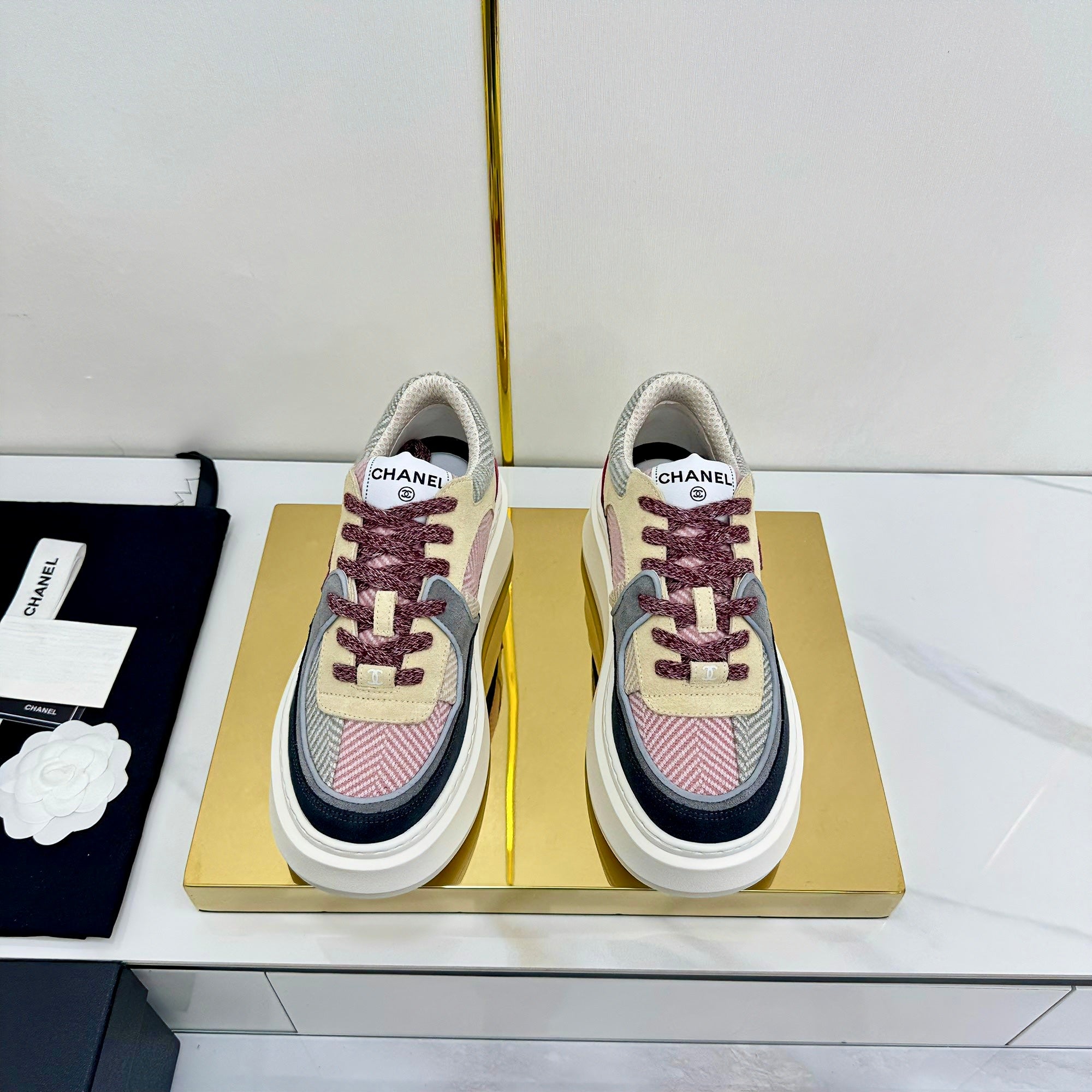 CC 25 Platform Sneaker Mutilcolor Cowhide 312958