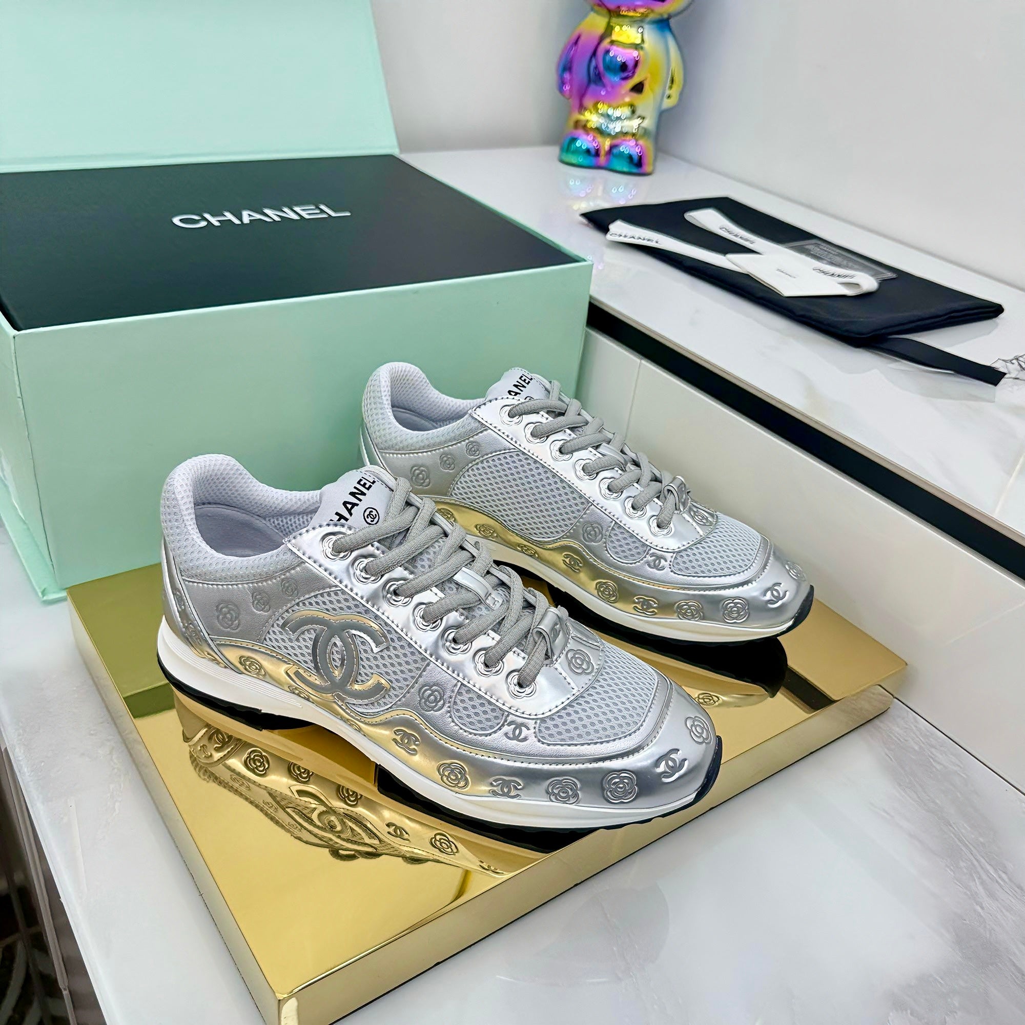 CC 25 Sneaker Sliver Cowhide 331212