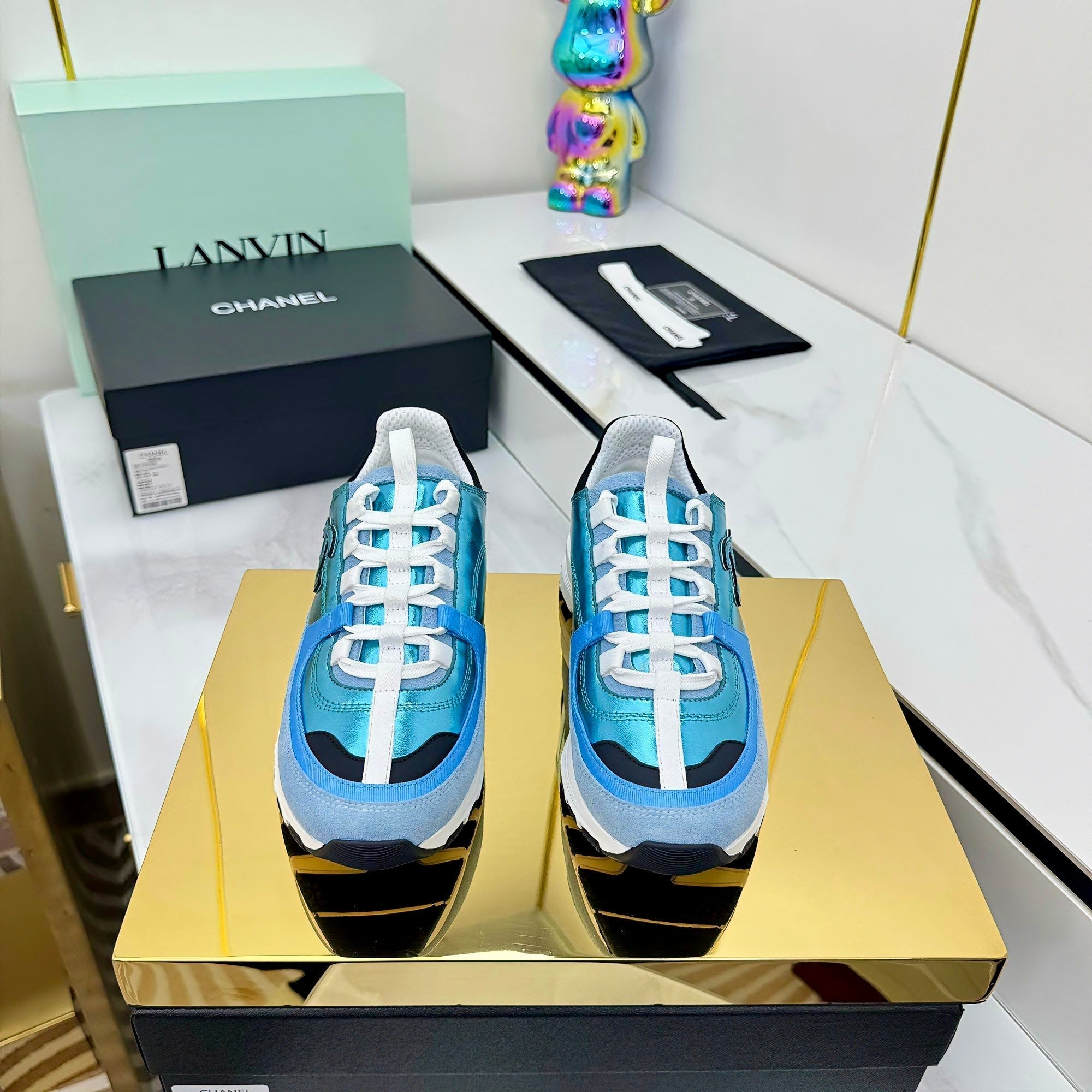 CC 25 Sneaker Blue Cowhide 331261