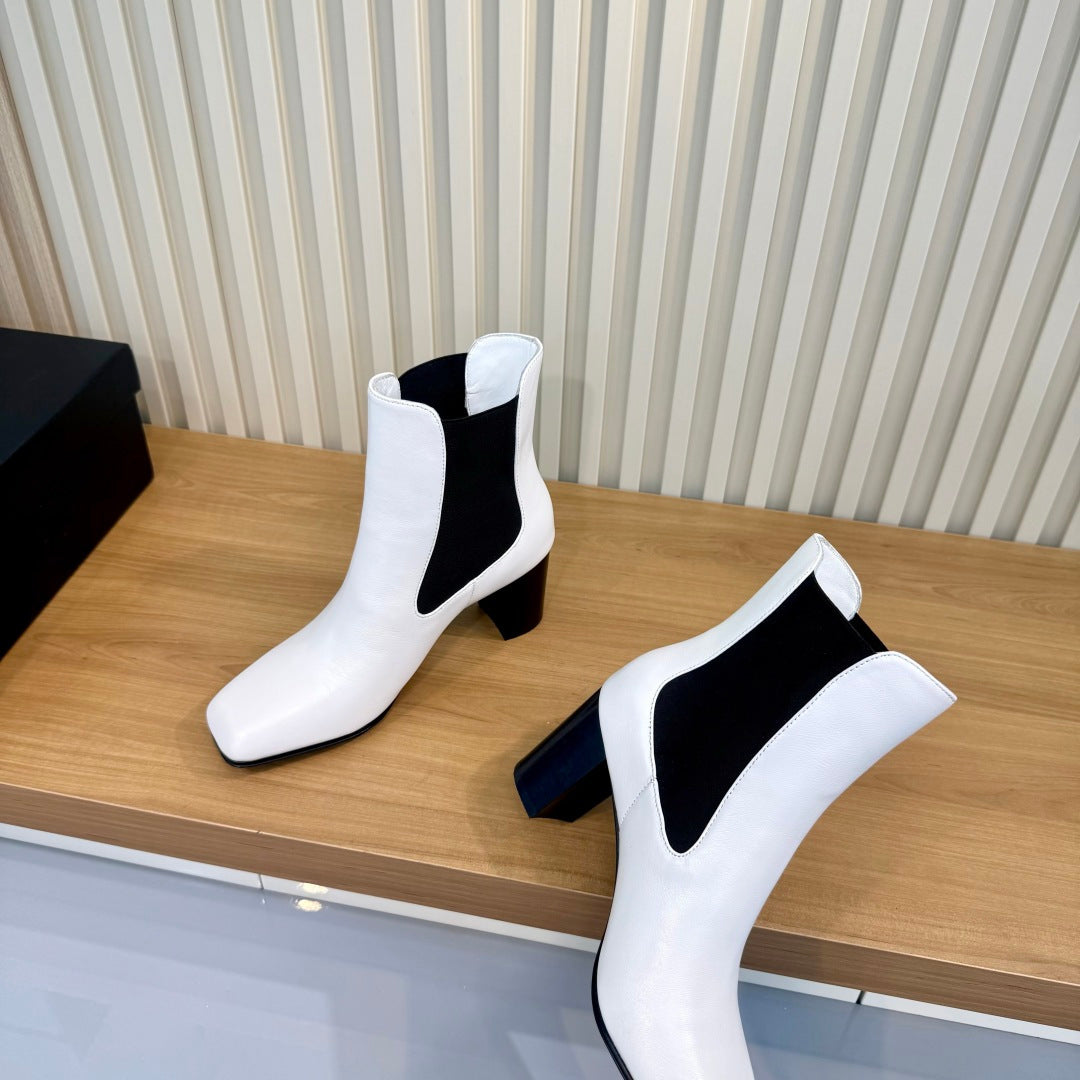 Chanel 2026 Chelsea Boots 75mm Sheepskin 988146