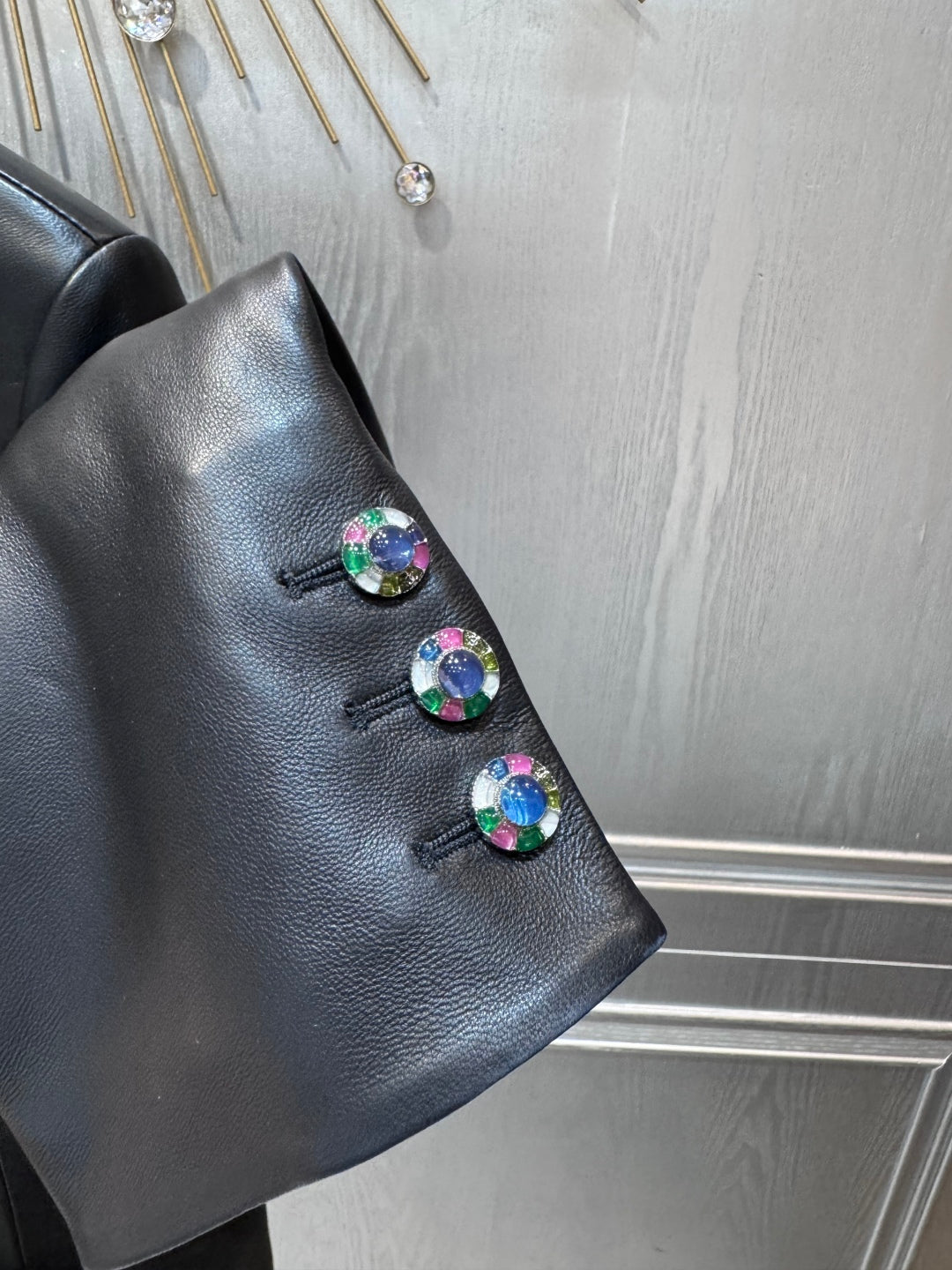 CC 25 Jacket Black Lambskin 020802090