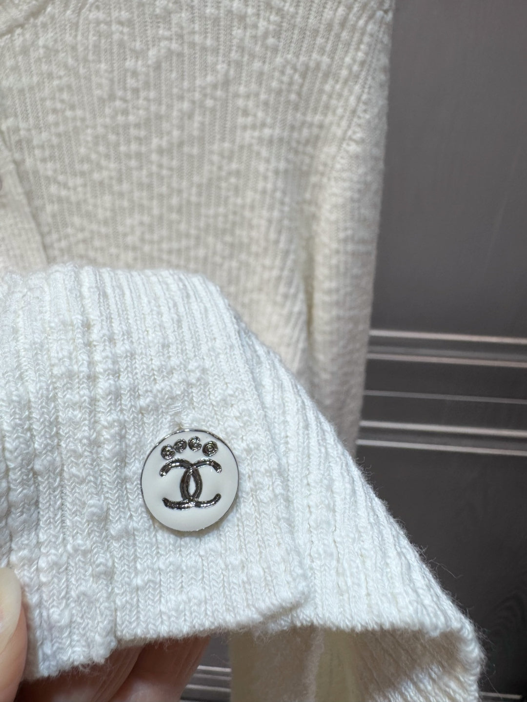 CC 25 Cardigan White Cotton 59490550