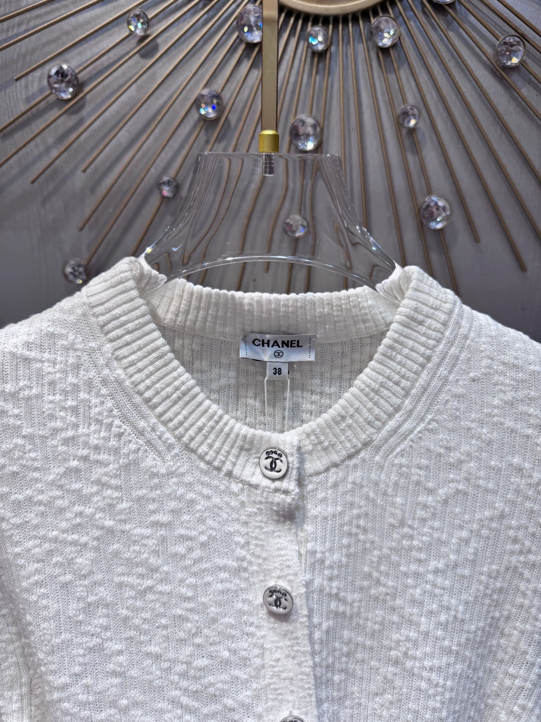 CC 25 Cardigan White Cotton 59490550