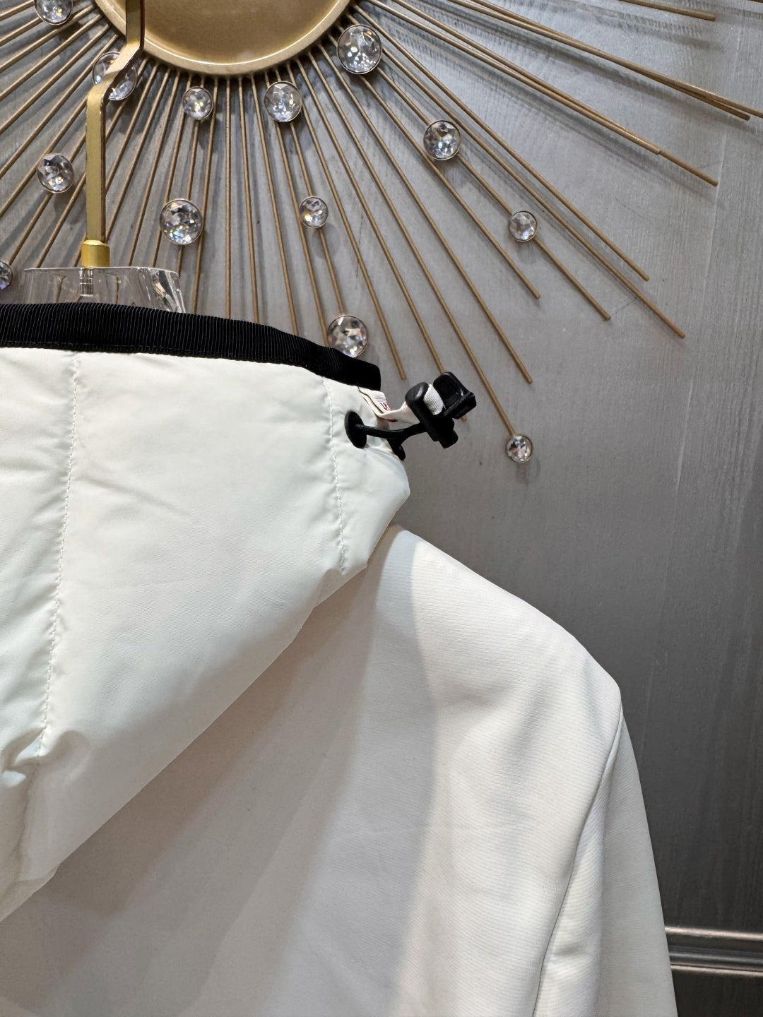 MC 25 Thin Down Jacket White Polyester 0007