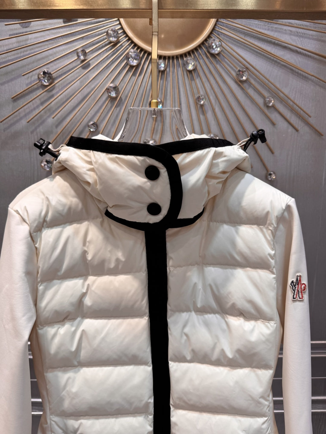 MC 25 Thin Down Jacket White Polyester 0007