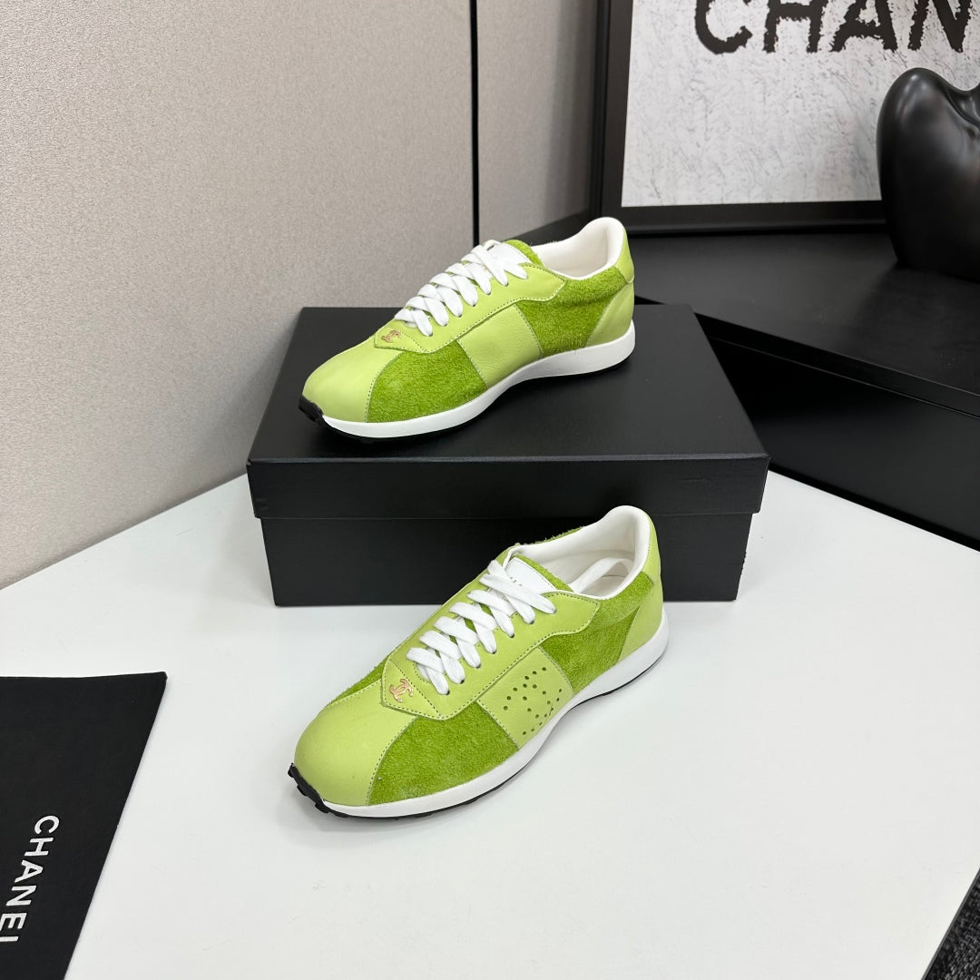 CC 25 Sneaker Green Suede Cowhide 331757