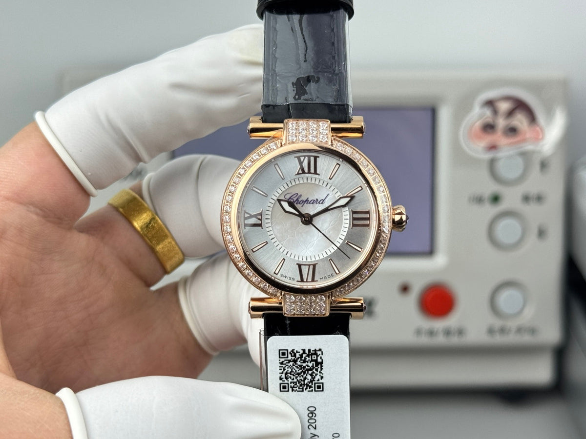 Chopard Imperiale 29mm Pink Gold Case Diamond Bezel