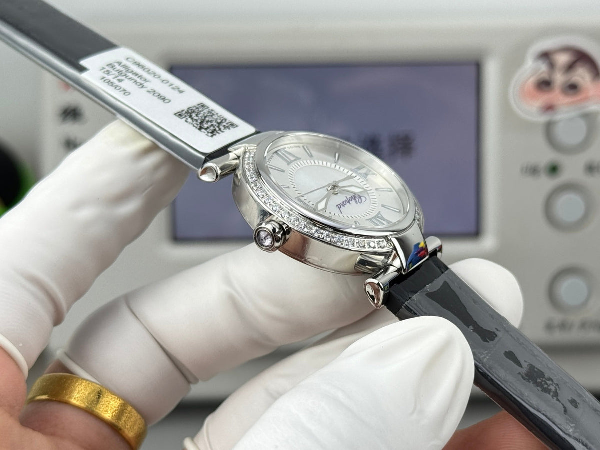 Chopard Imperiale 29mm Sliver Case Diamond Bezel
