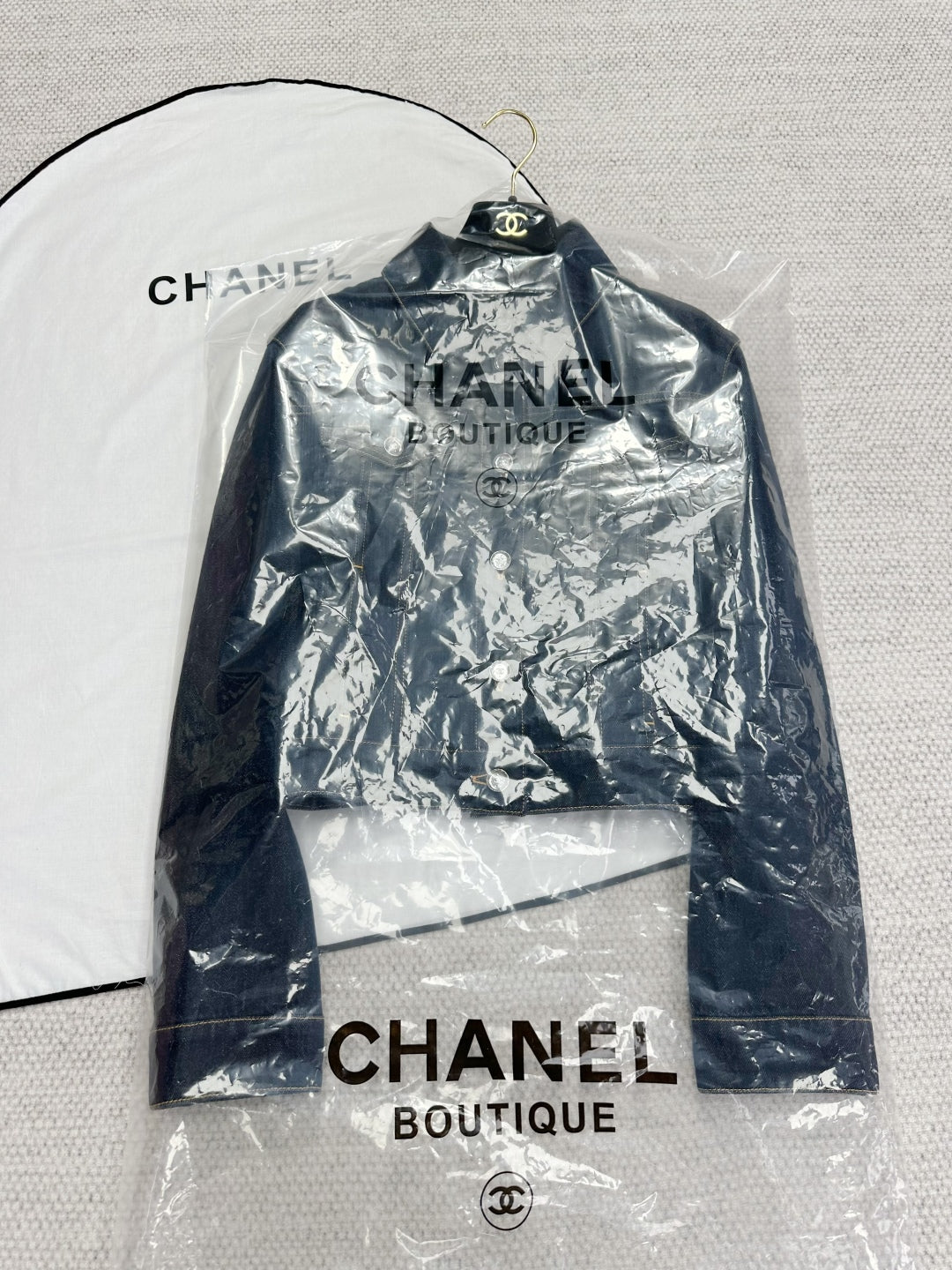 CC 25 Jacket Blue Denim Cotton