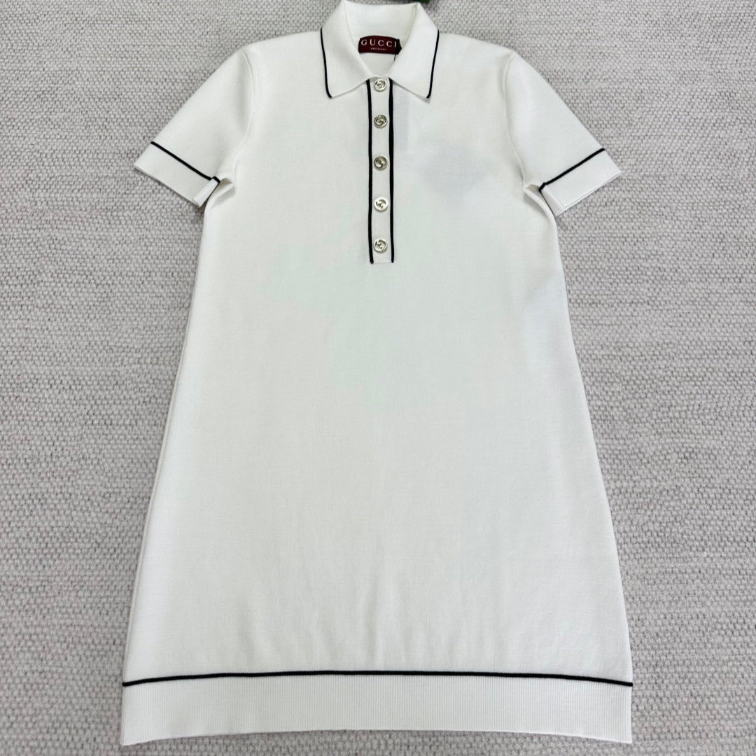 Gucci Dress White Wool