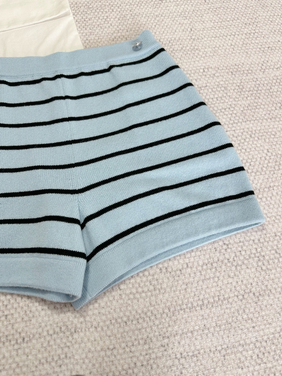 CC 25 Striped Culottes Blue Cashmere